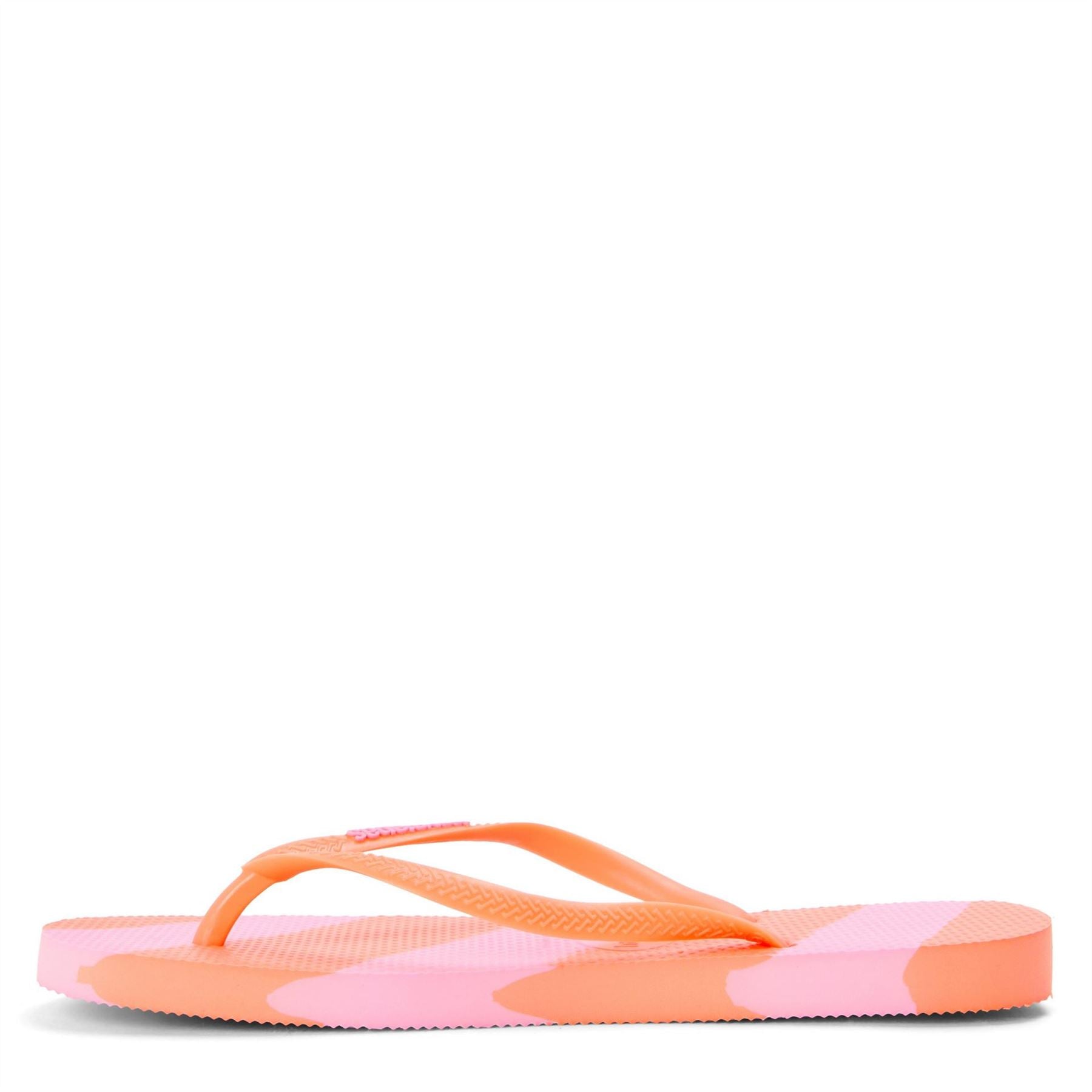 Havaianas Color Block Patterned Thong Toe Flip Flops