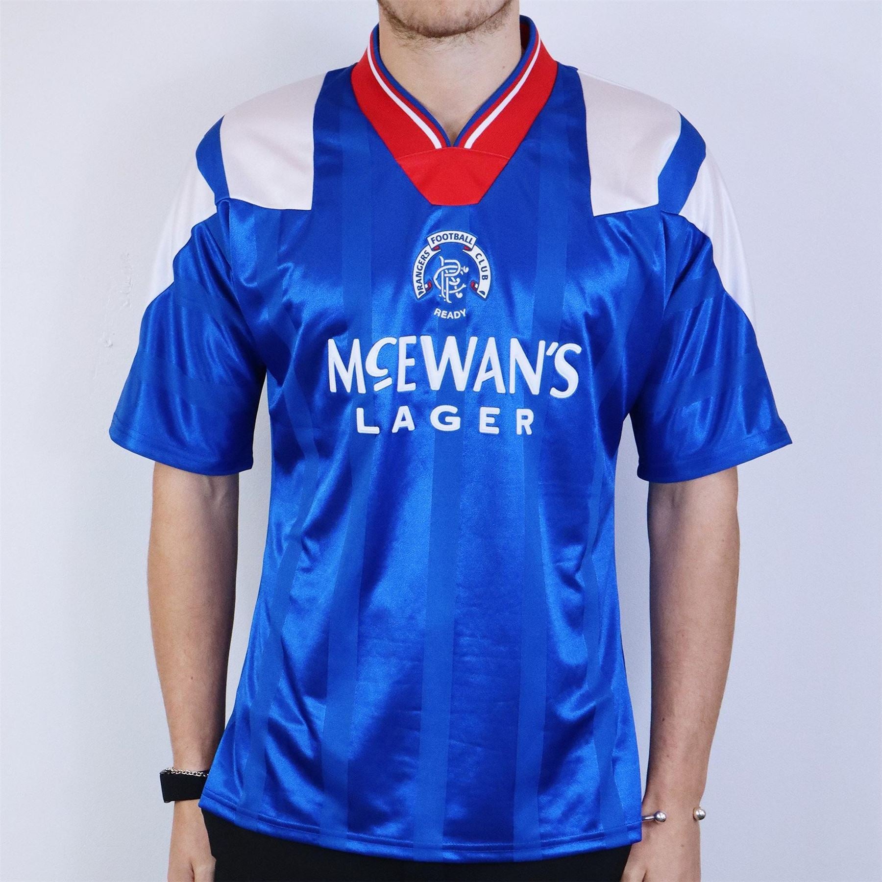 Team Licensed Retro Football Shirt Rangers