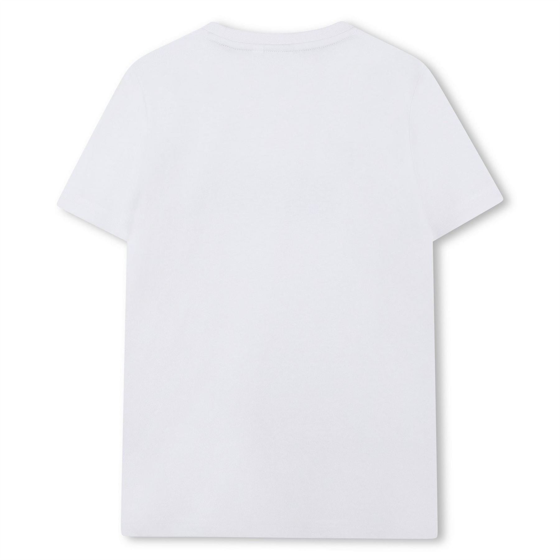 Boss Logo Print Regular Fit Crew Neck T-Shirt