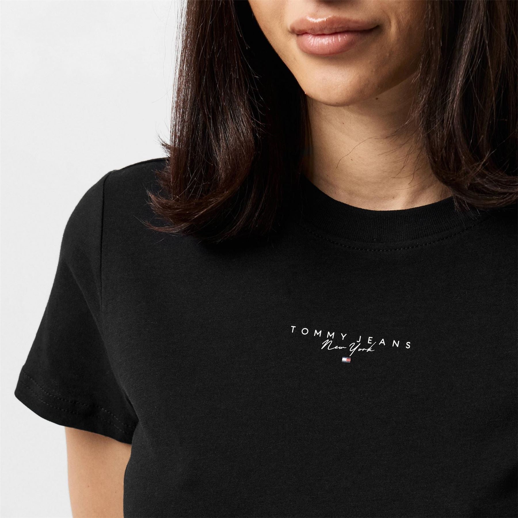 Tommy Jeans Essentials New York Logo Regular Fit T-Shirt