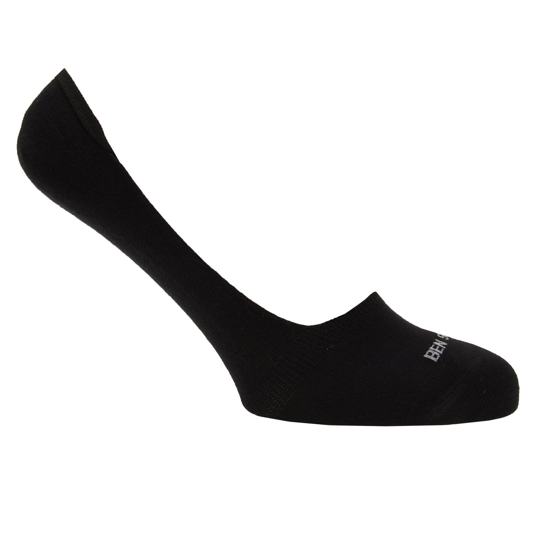 Ben Sherman Mens 3 Pack Liner Socks Makalu