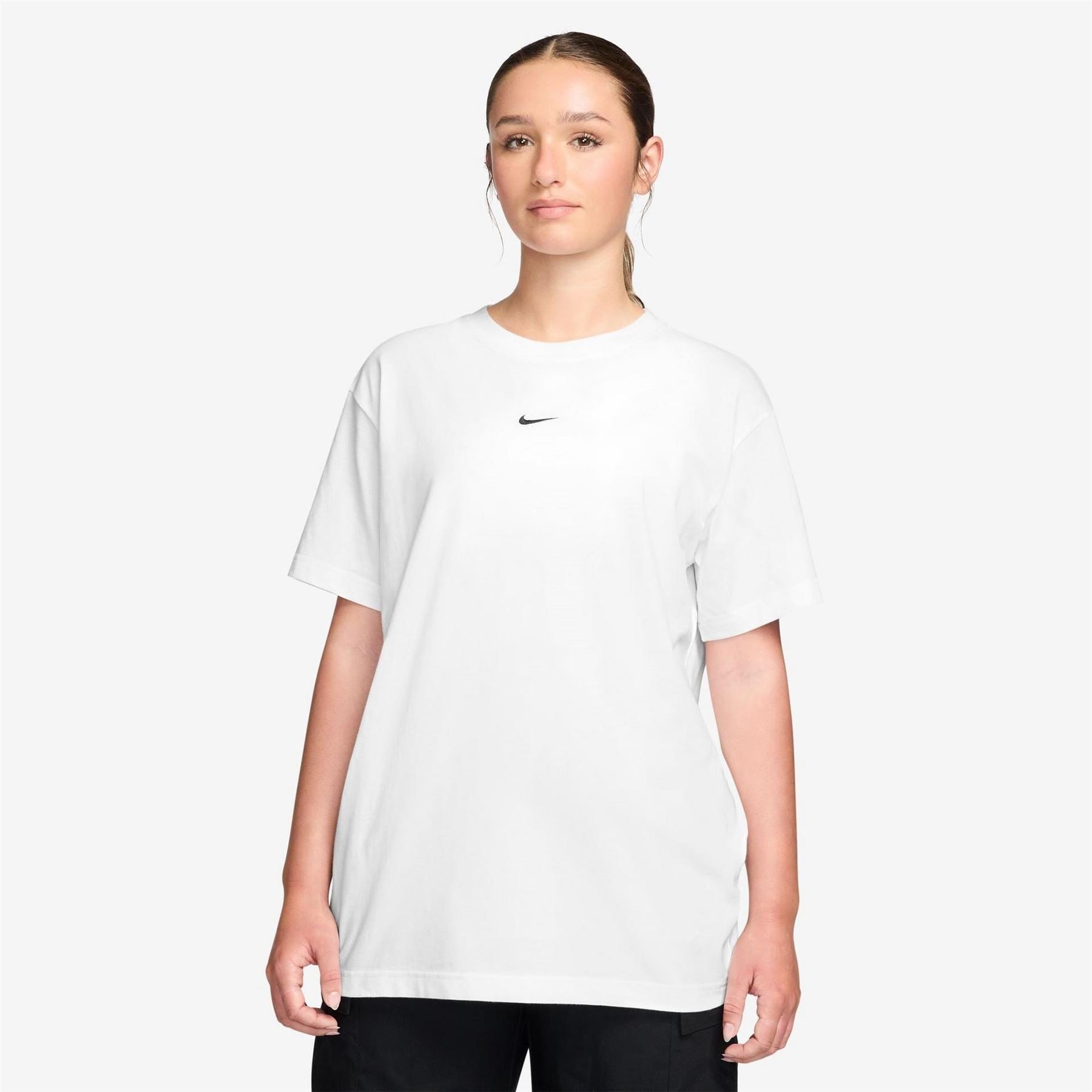 Nike Oversized Logo Print Crew Neck T-Shirt