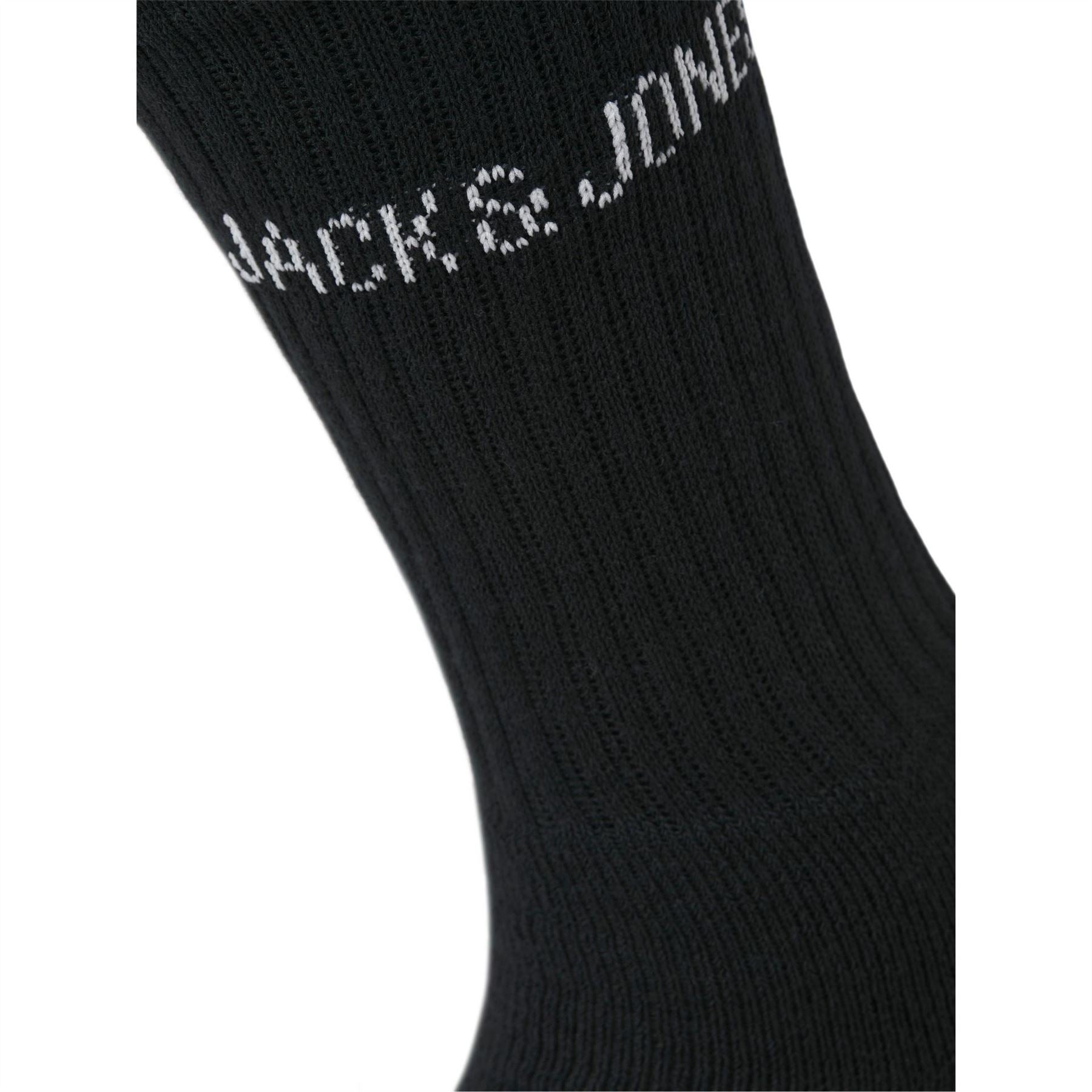 Jack and Jones 5 Pack Regen Lettering Junior Crew Socks