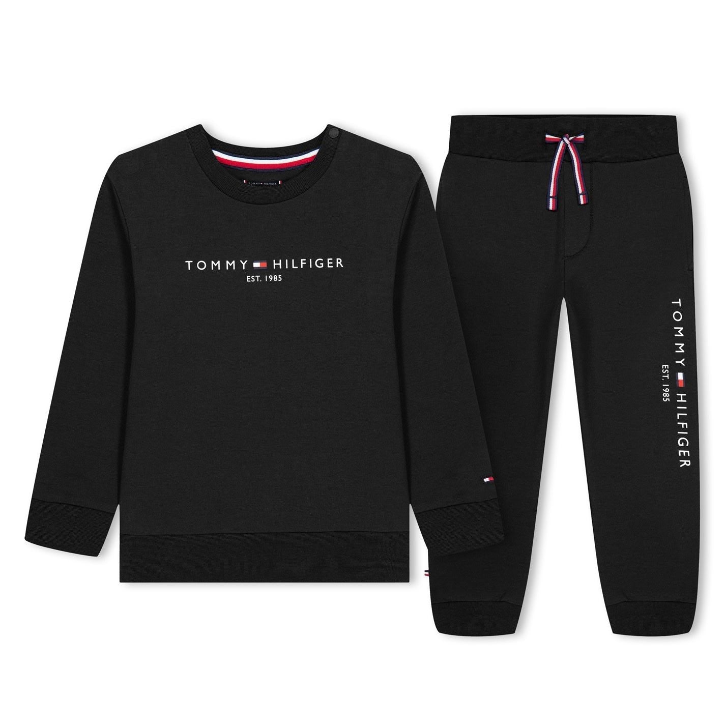 Tommy Hilfiger Hilfiger Essential Crew Neck Jogger Set