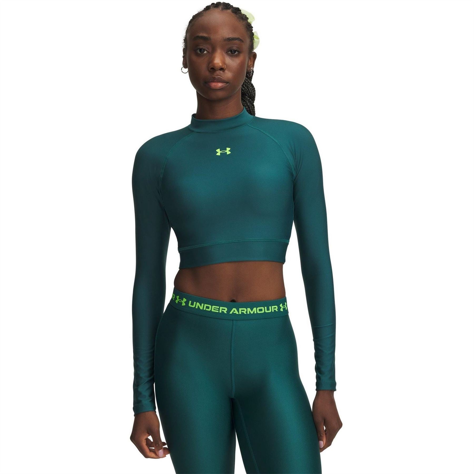 Under Armour HeatGear® Long Sleeve Performance Gym Top
