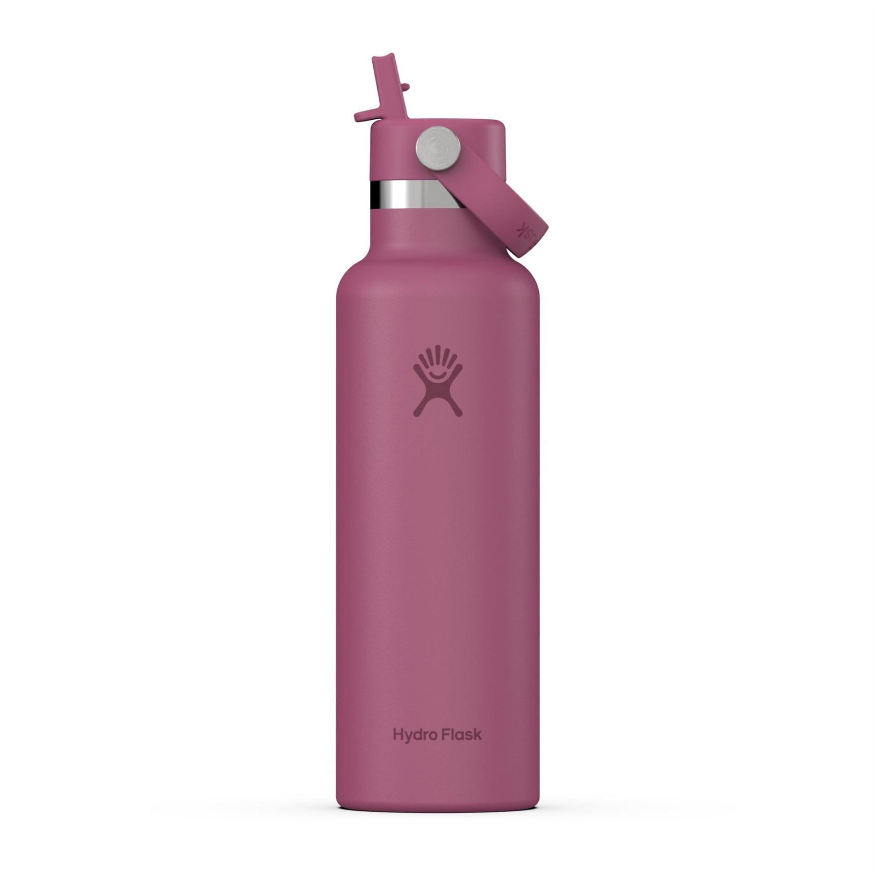 Hydro Flask Flask Standard Mouth Water Bottle 621 Ml (21 Oz) With Flex Straw Cap