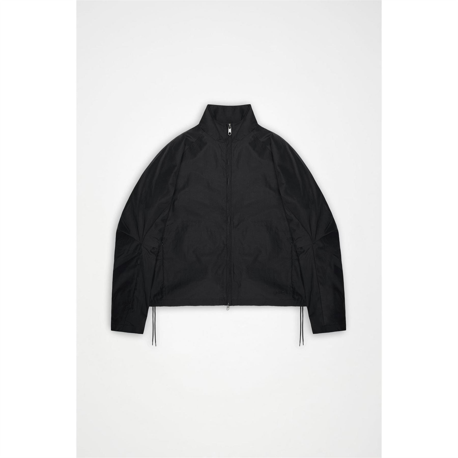 Rains Light Woven Track Jacket Full Zip Long Sleeve Anorak