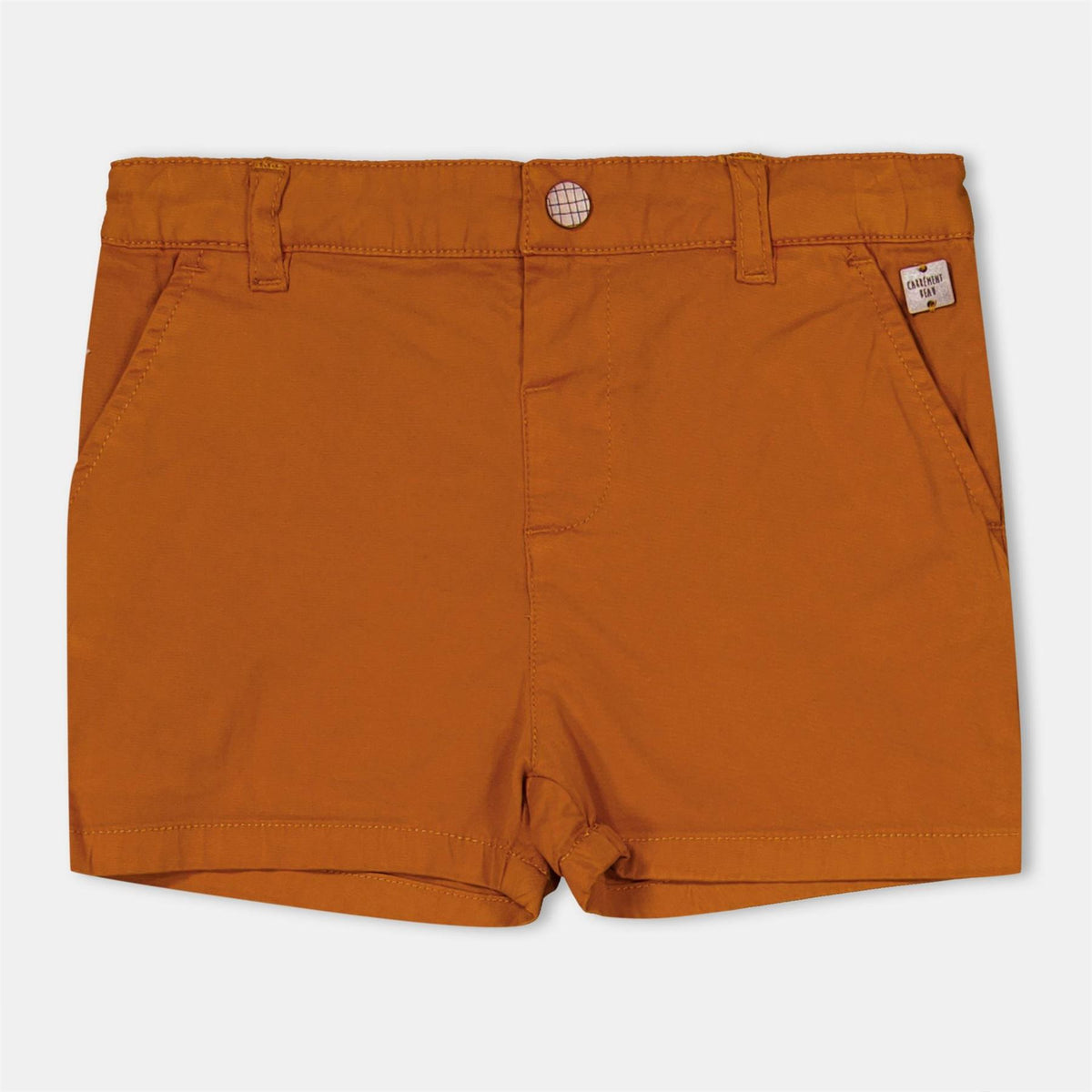Carrement Beau Solid Patterned Regular Fit Bermuda Shorts