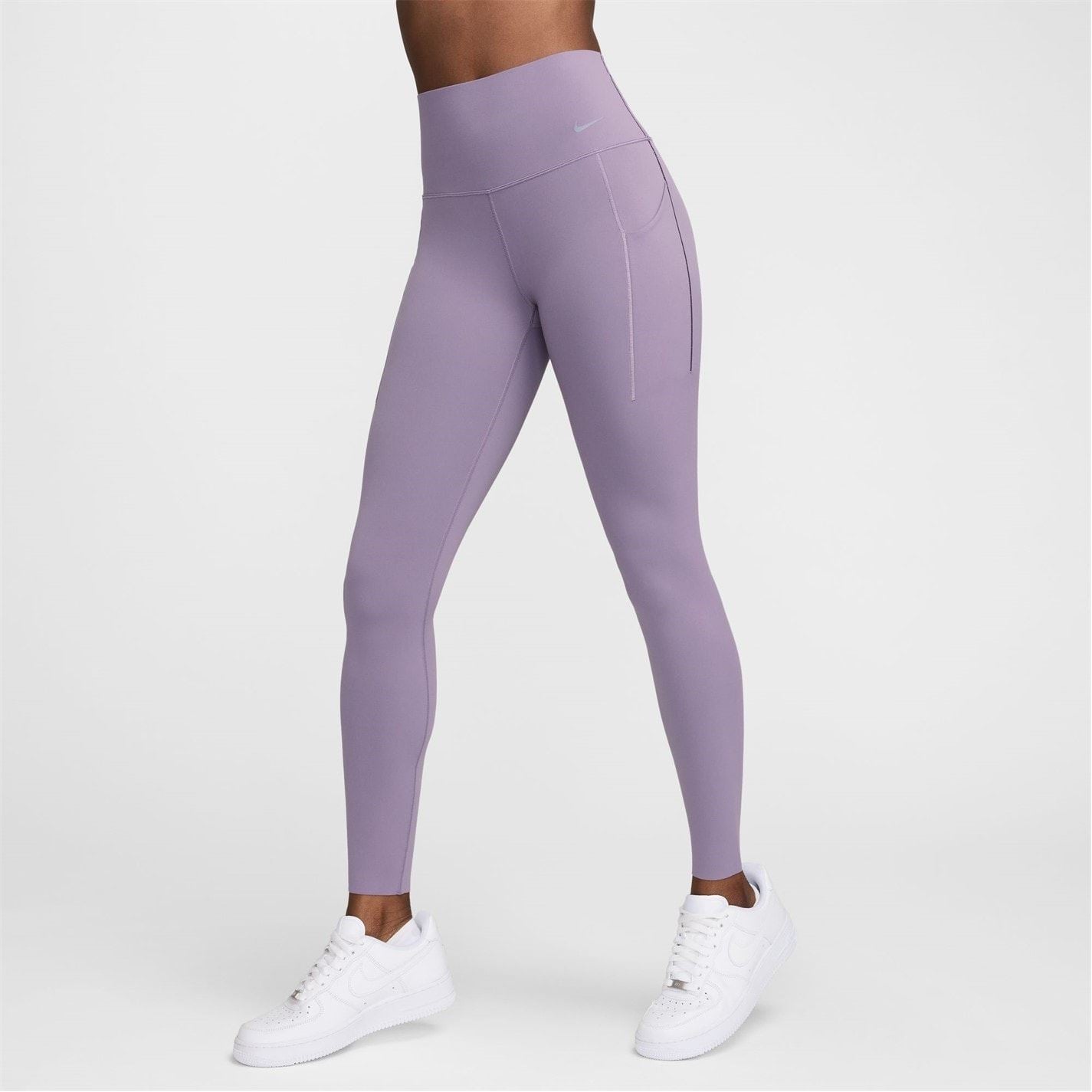 Nike Solid Patterned Running Tights