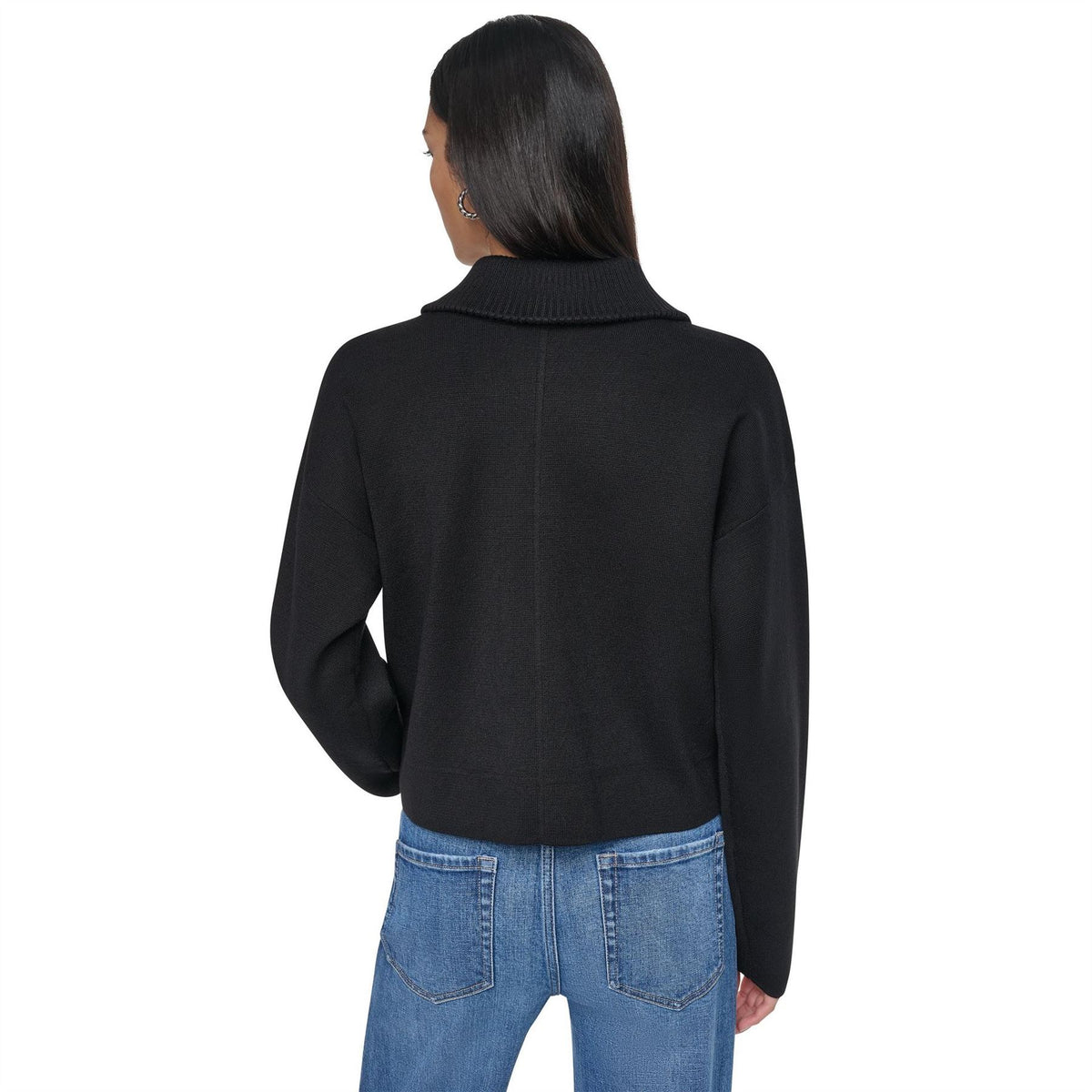 DKNY FulL-Zip Knit Jacket Ld64