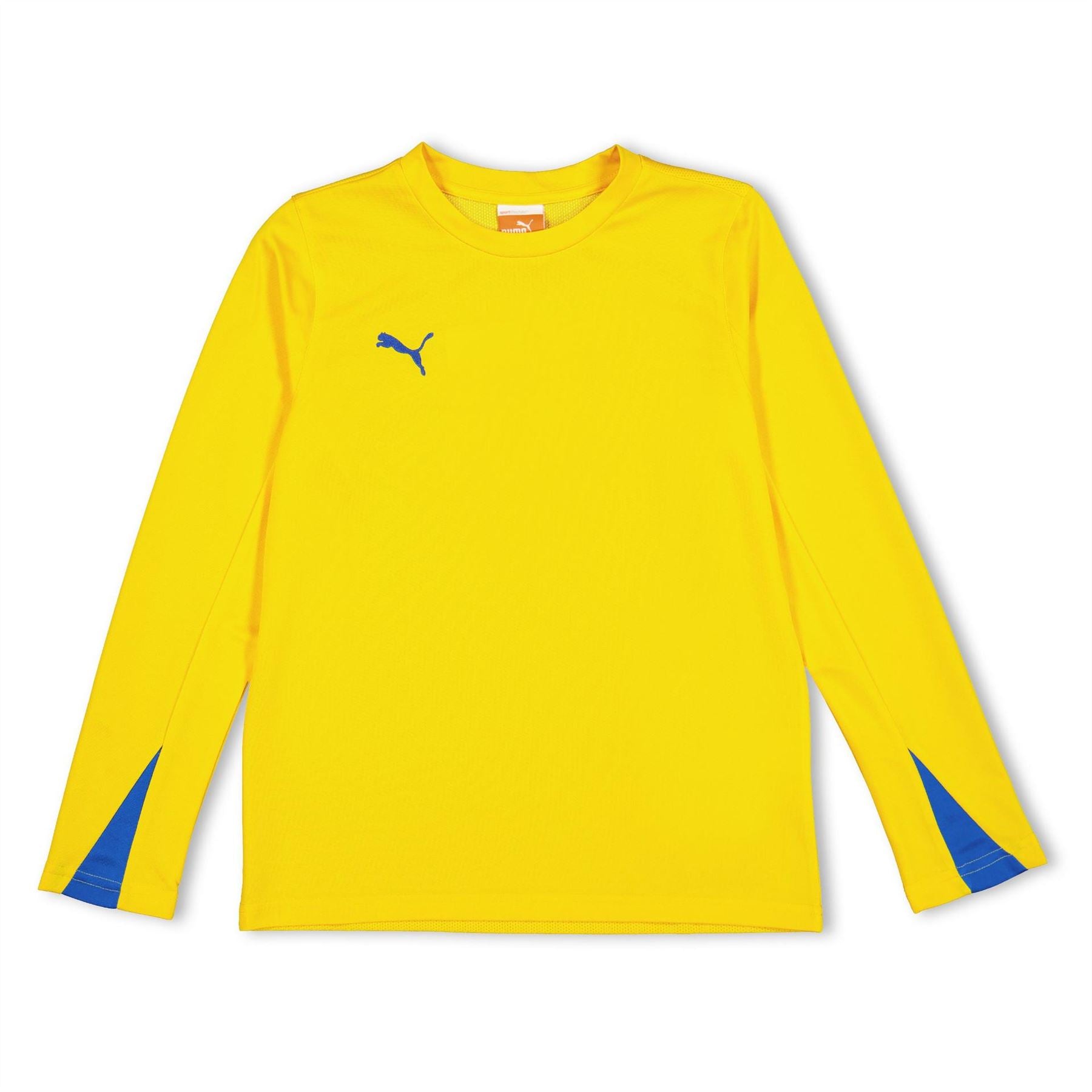 Puma Kids Team Long Sleeve Performance Gym Top
