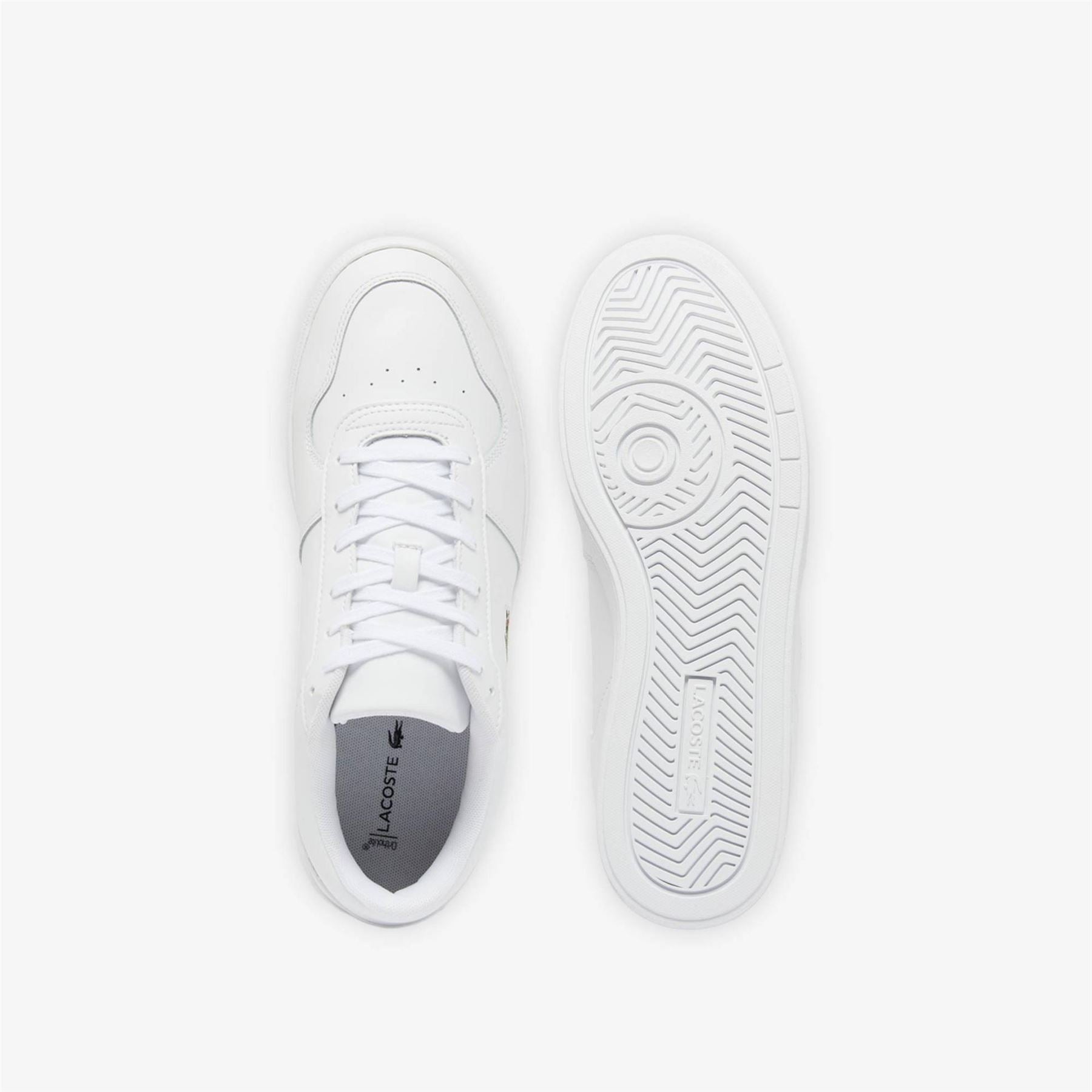 Lacoste T Base Leather Low Top Trainers