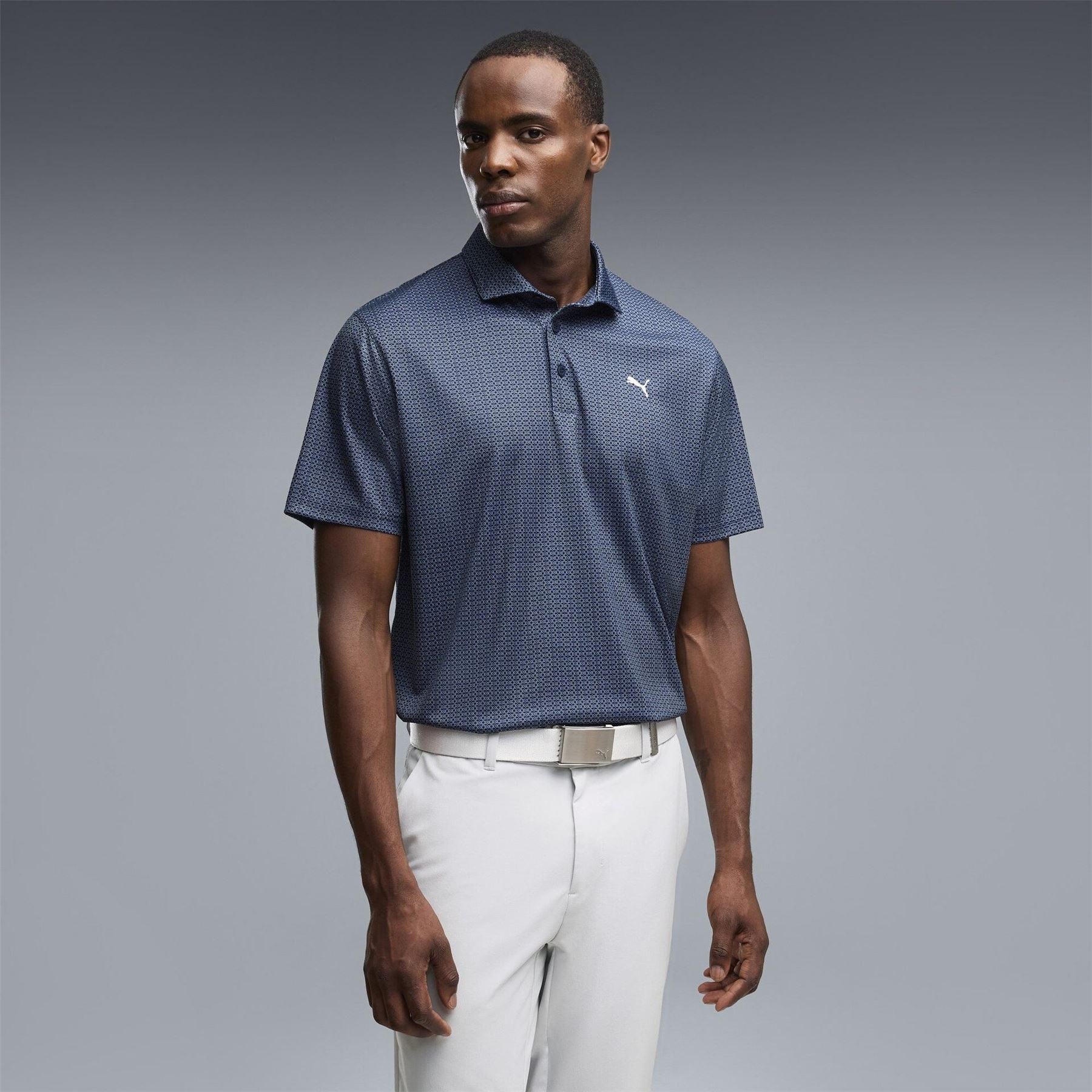 Puma Pure 3.0 Geo Short Sleeve Polo Shirt