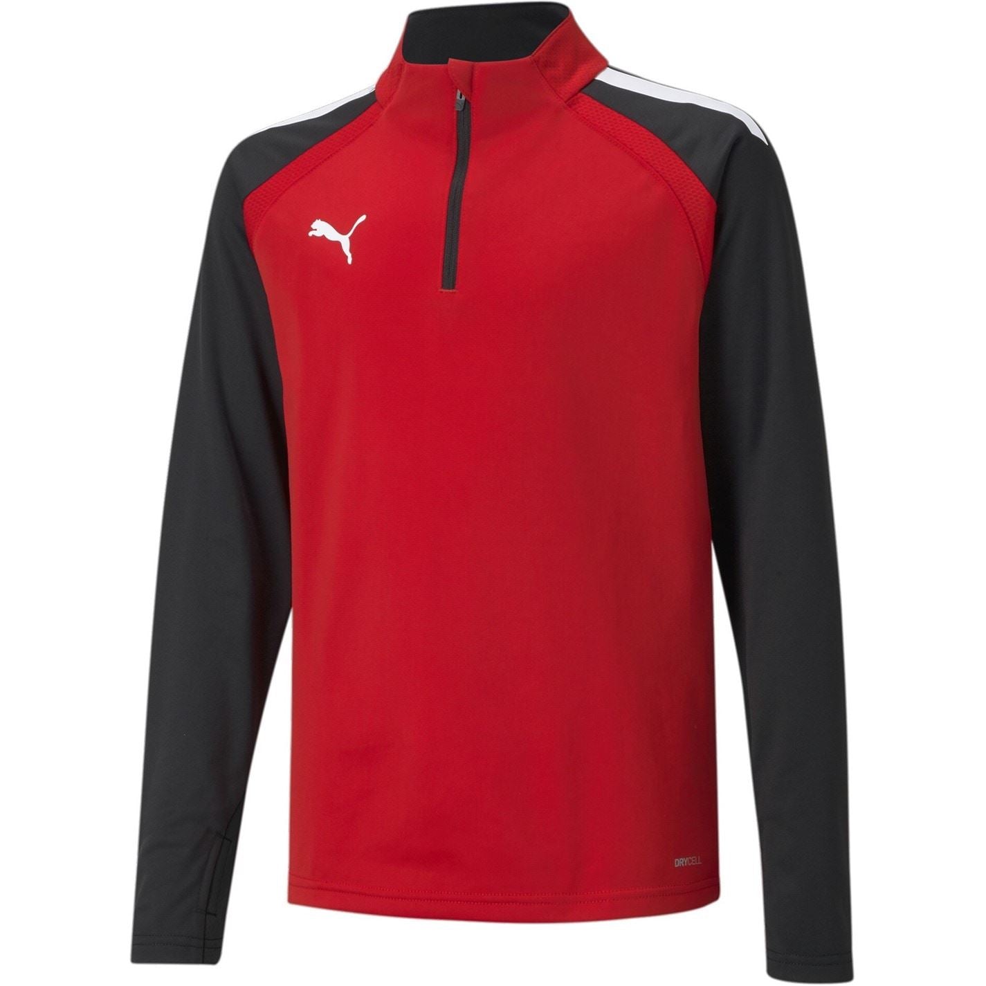 Puma Teamliga Quarter Zip Top Jr Fleece Unisex Kids