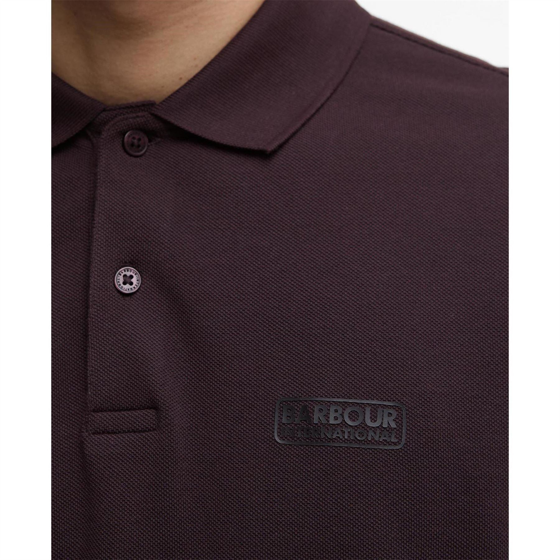 Barbour International Long Sleeve Polo Shirt