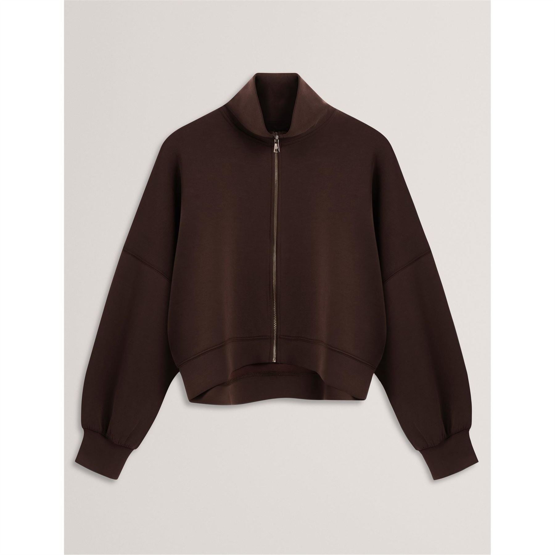 Ted Baker Funnel Neck Long Sleeve Drop Shoulder Sweatshirt