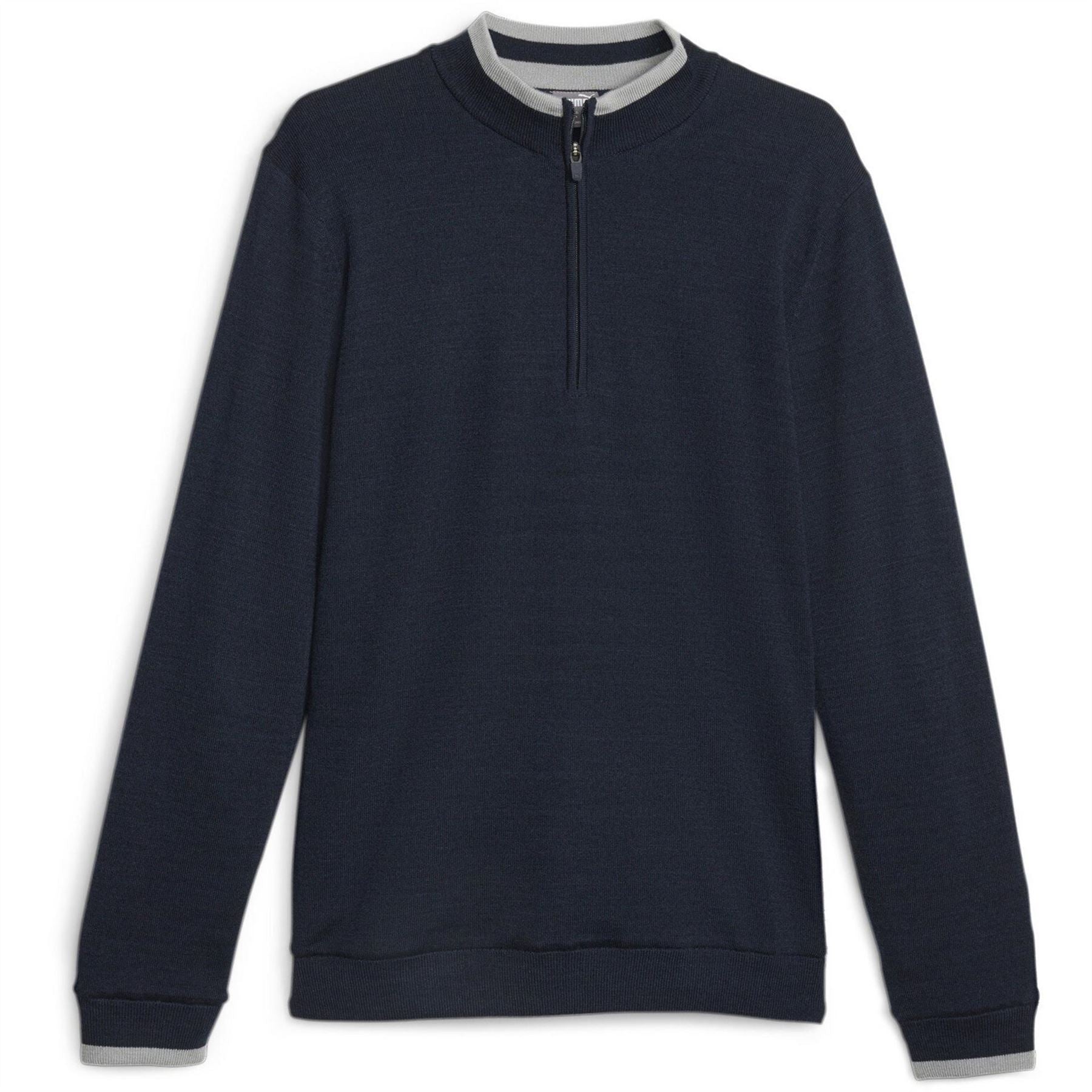 Puma Windblock Long Sleeve Performance Polo Shirt