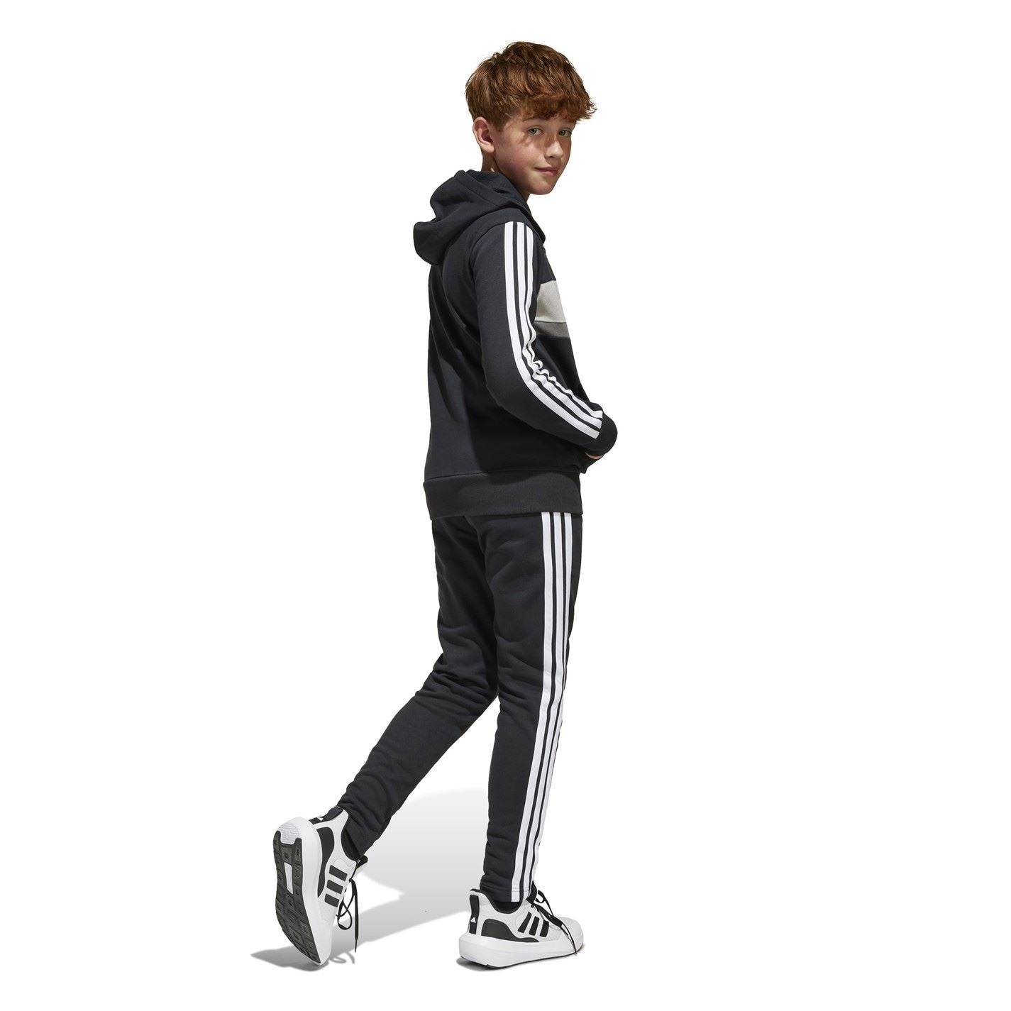 adidas Tiberio Fleece Tracksuit Juniors