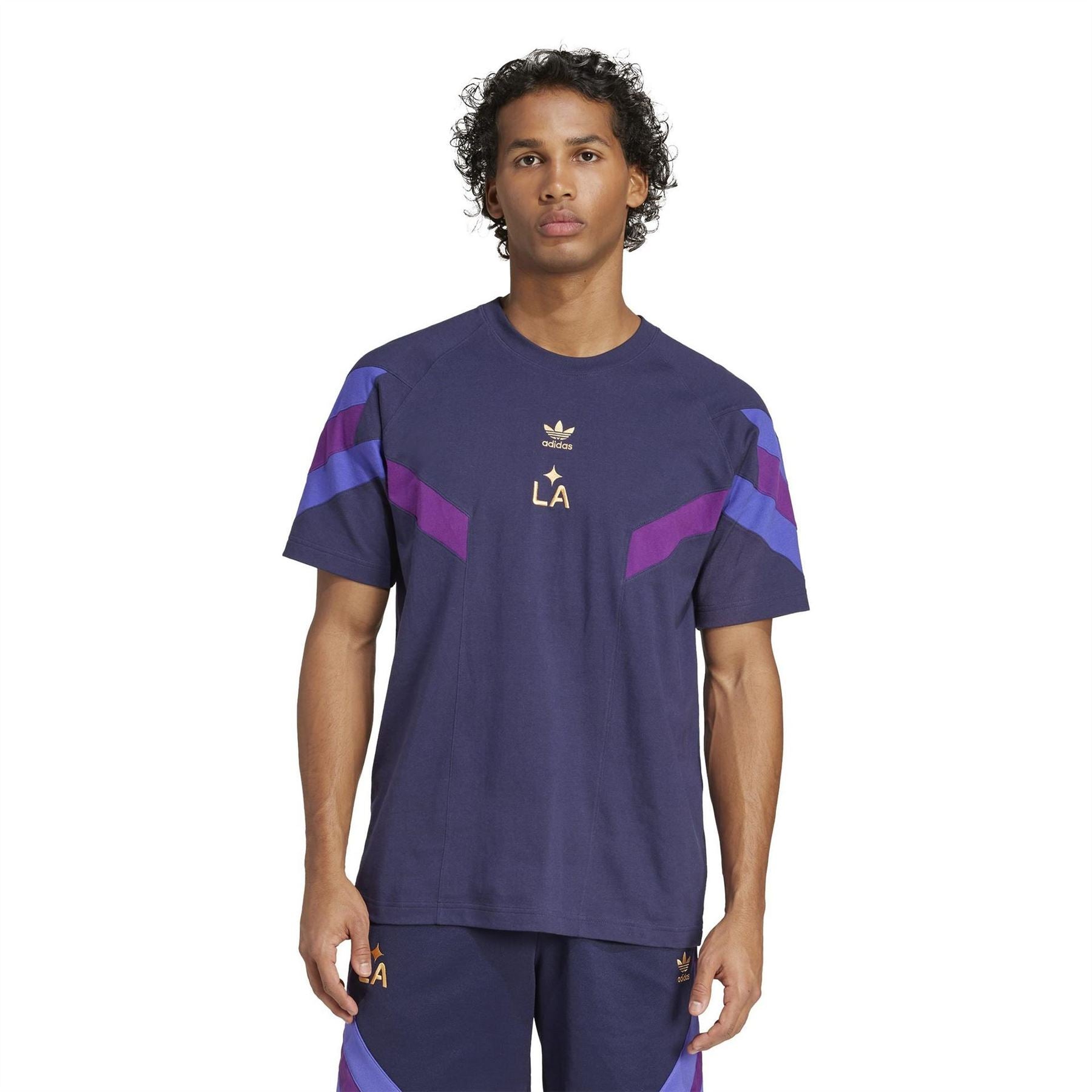 adidas Mens Galaxy Originals Short Sleeve T-Shirt