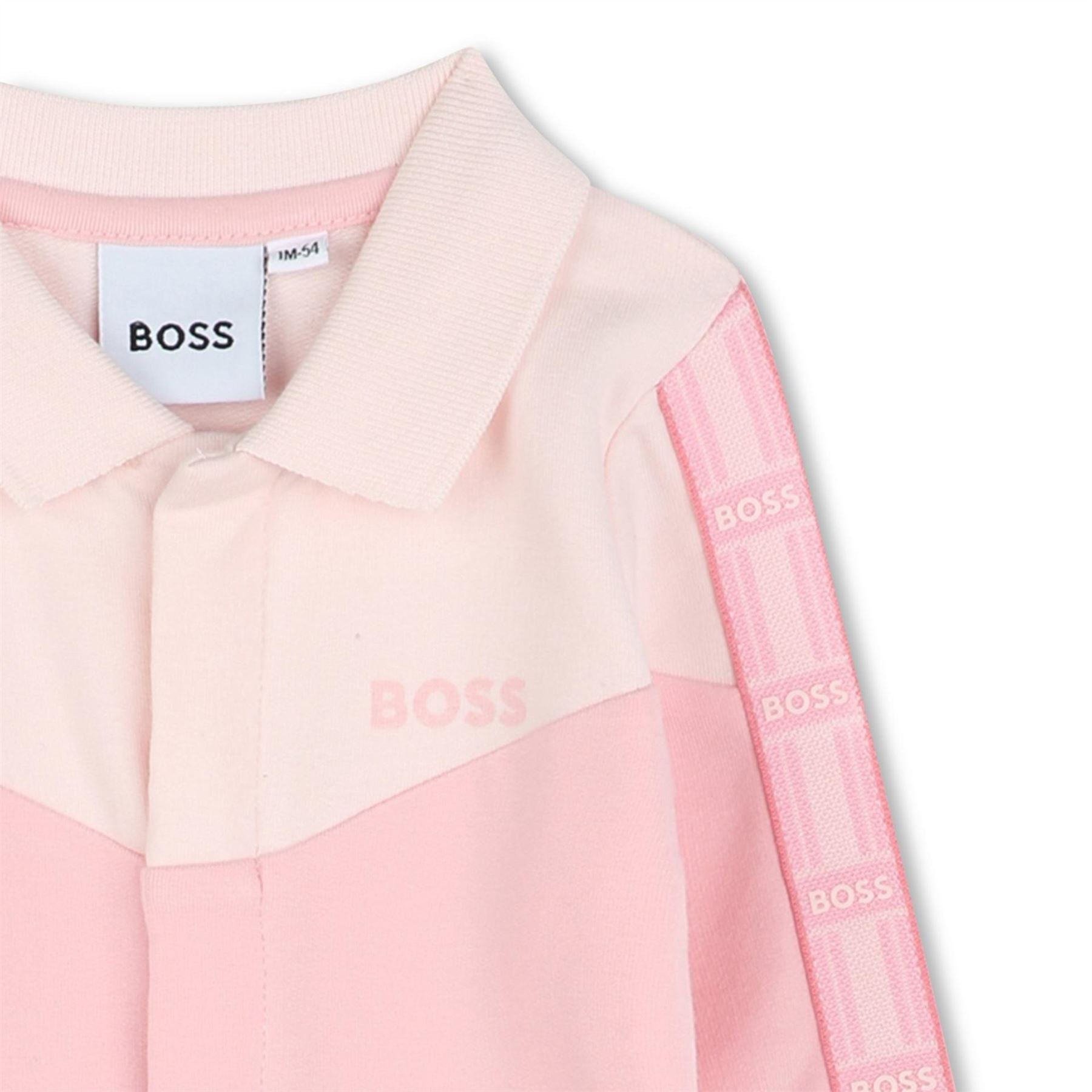 Boss Logo All In One Baby Grow Onesie