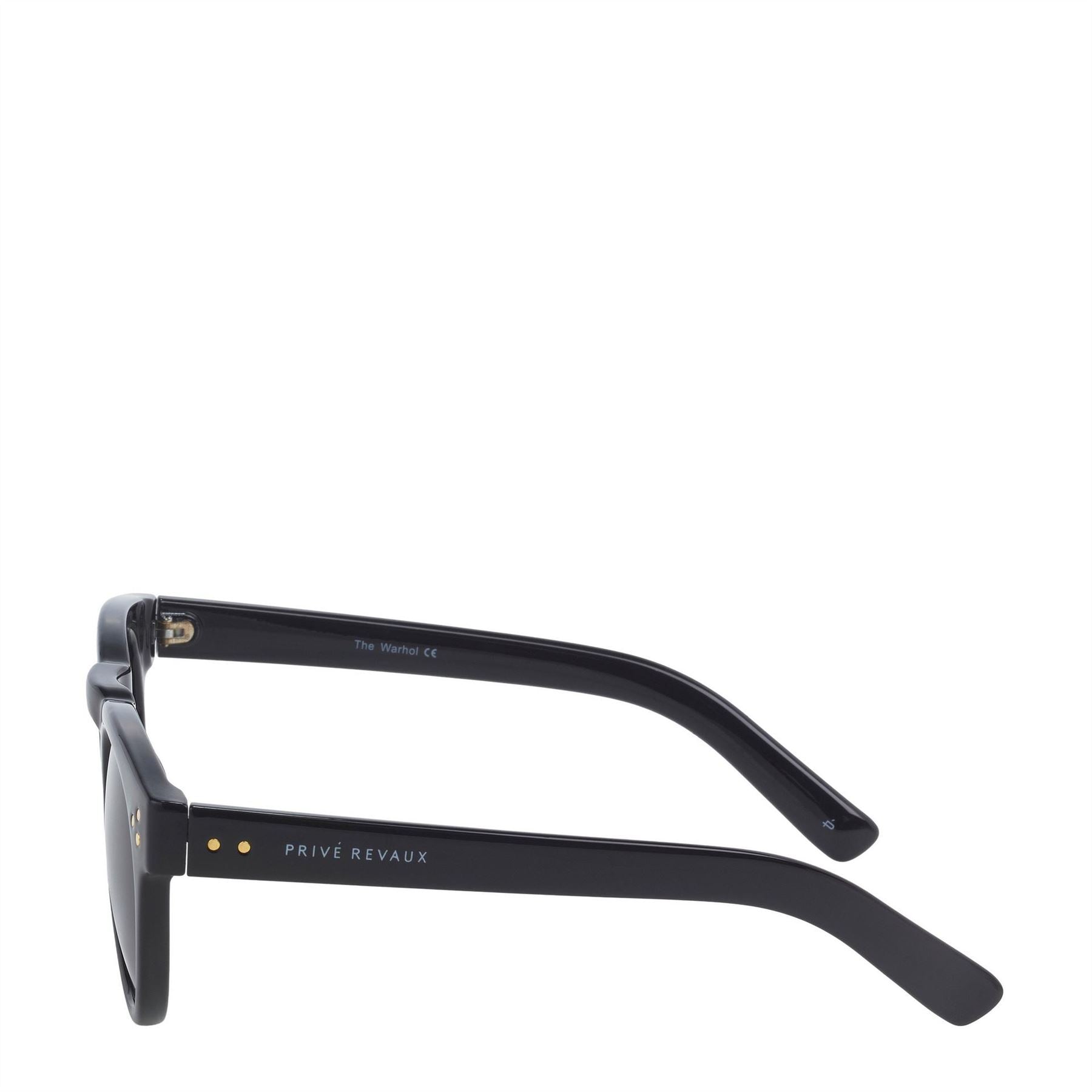 Prive Revaux R The Warhol Round Full Rim Sunglasses
