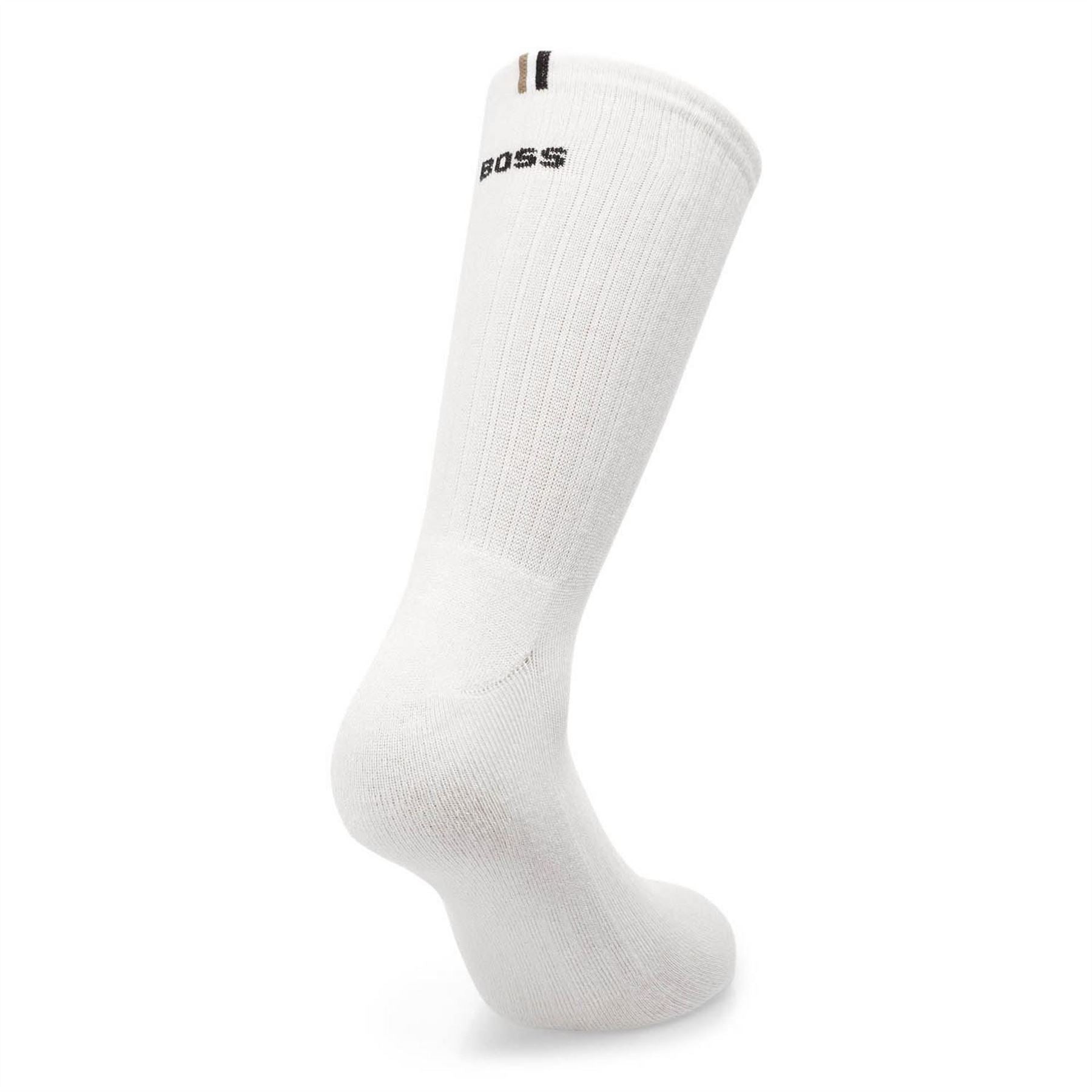 Boss Pack Of Quarter Length Socks With Logo Details