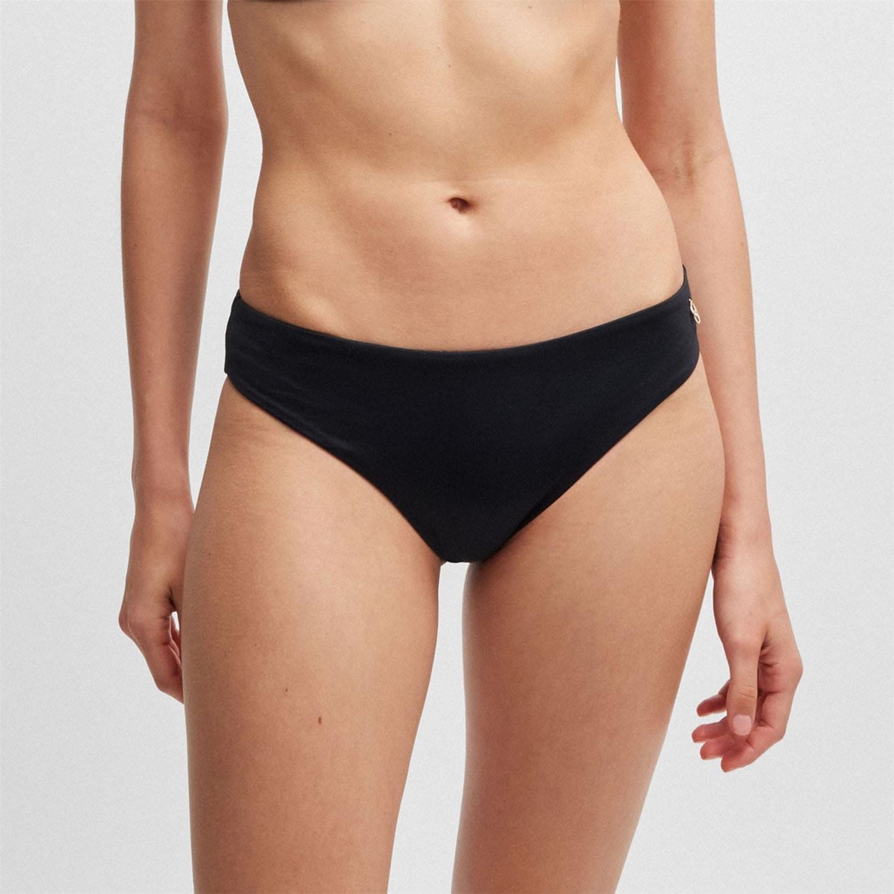 Boss Logo Charm Bikini Bottoms