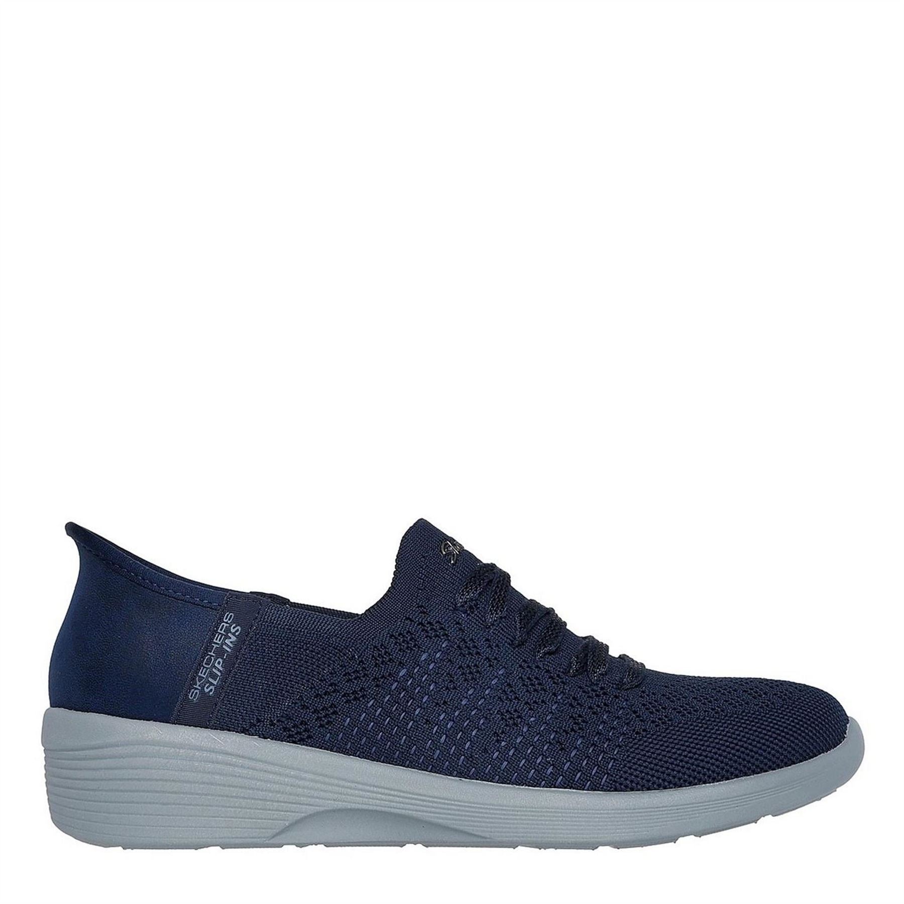 Skechers Womens Arya   Swiftly Slip On Trainers