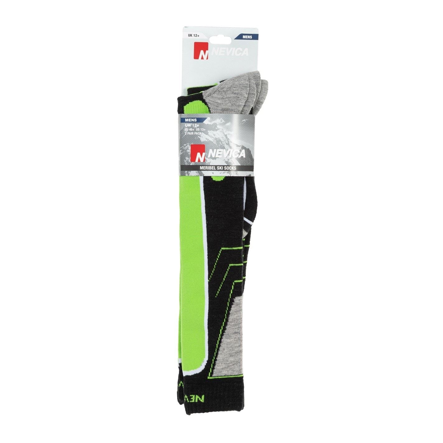Nevica Meribel 2 Pack Ski Sock Mens