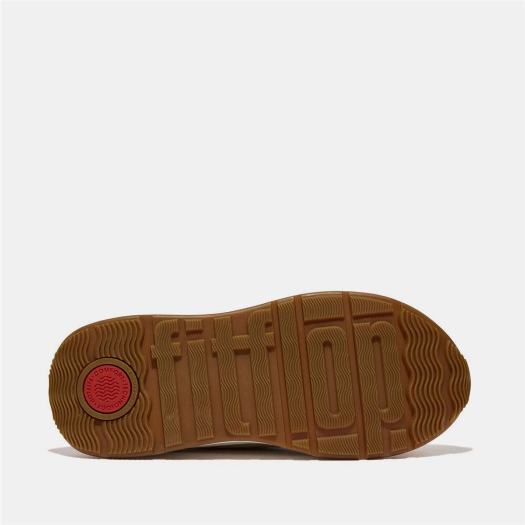 Fitflop Mode Crochet Stitch Leather Flatform Trainers