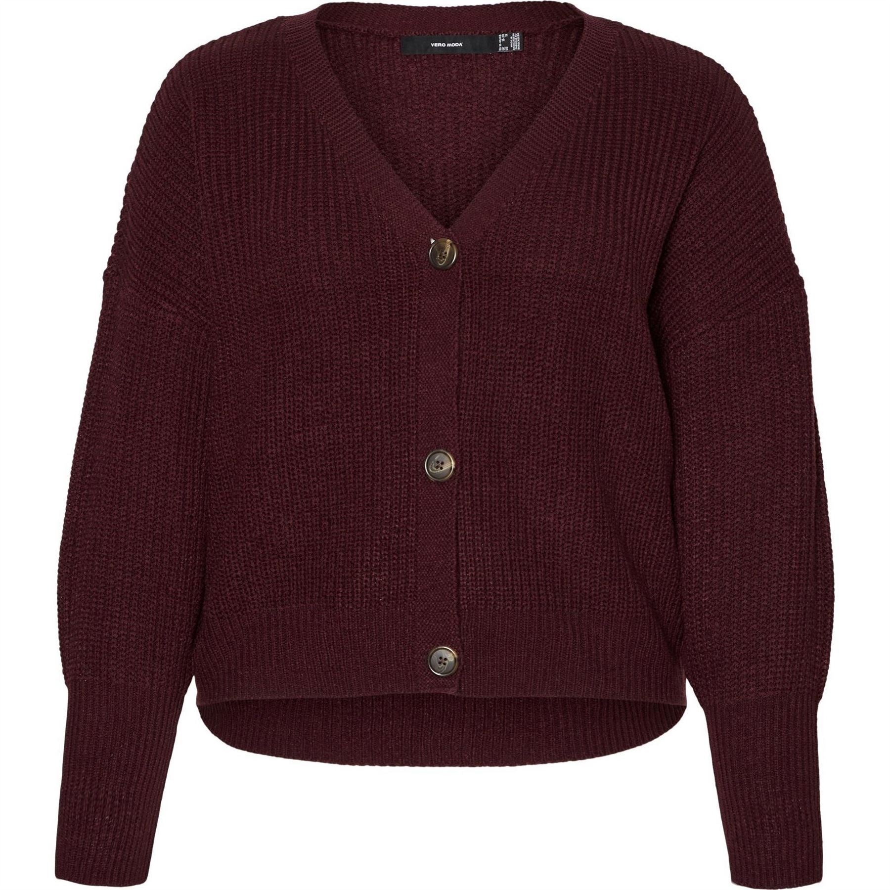 Vero Moda V-Neck Relaxed Fit Long Sleeve Sweater