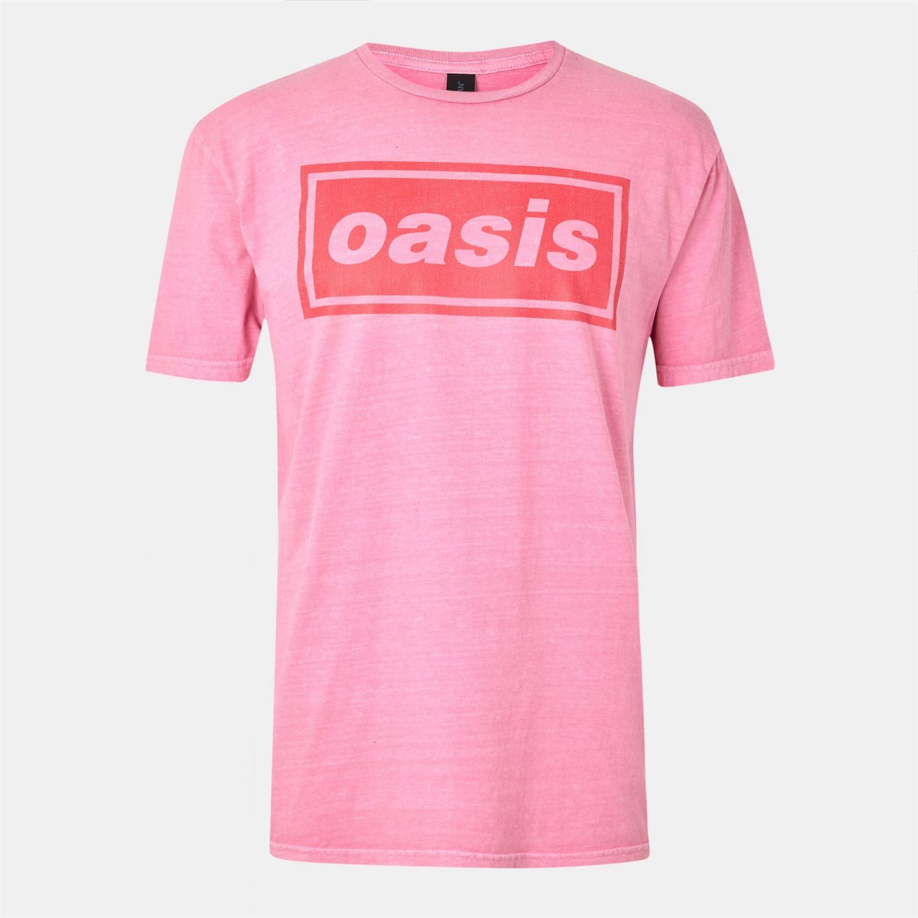 Official Oasis Lettering Regular Fit T-Shirt
