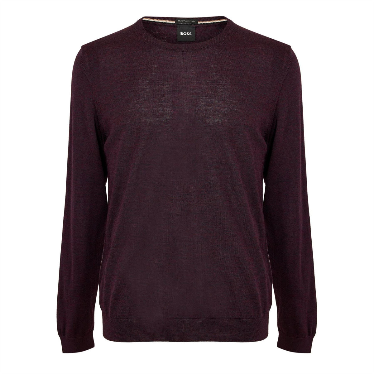 Boss Leno Knit Jumper, Soft Virgin Wool