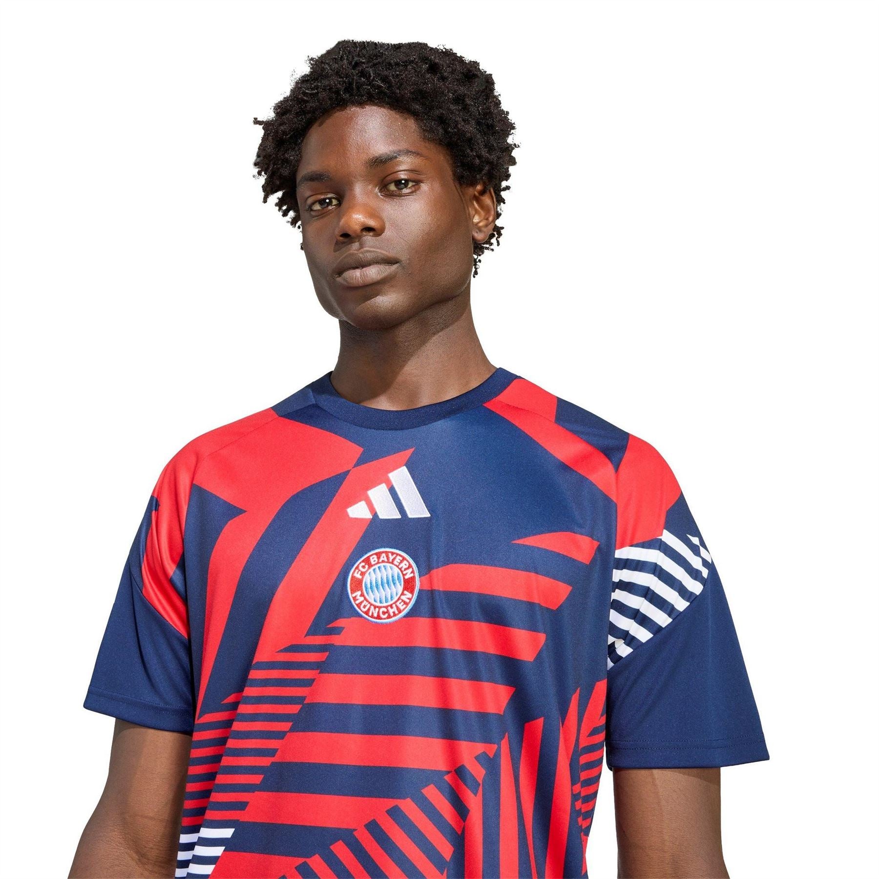 adidas Mens Munich Pre Match Shirt 2026 27