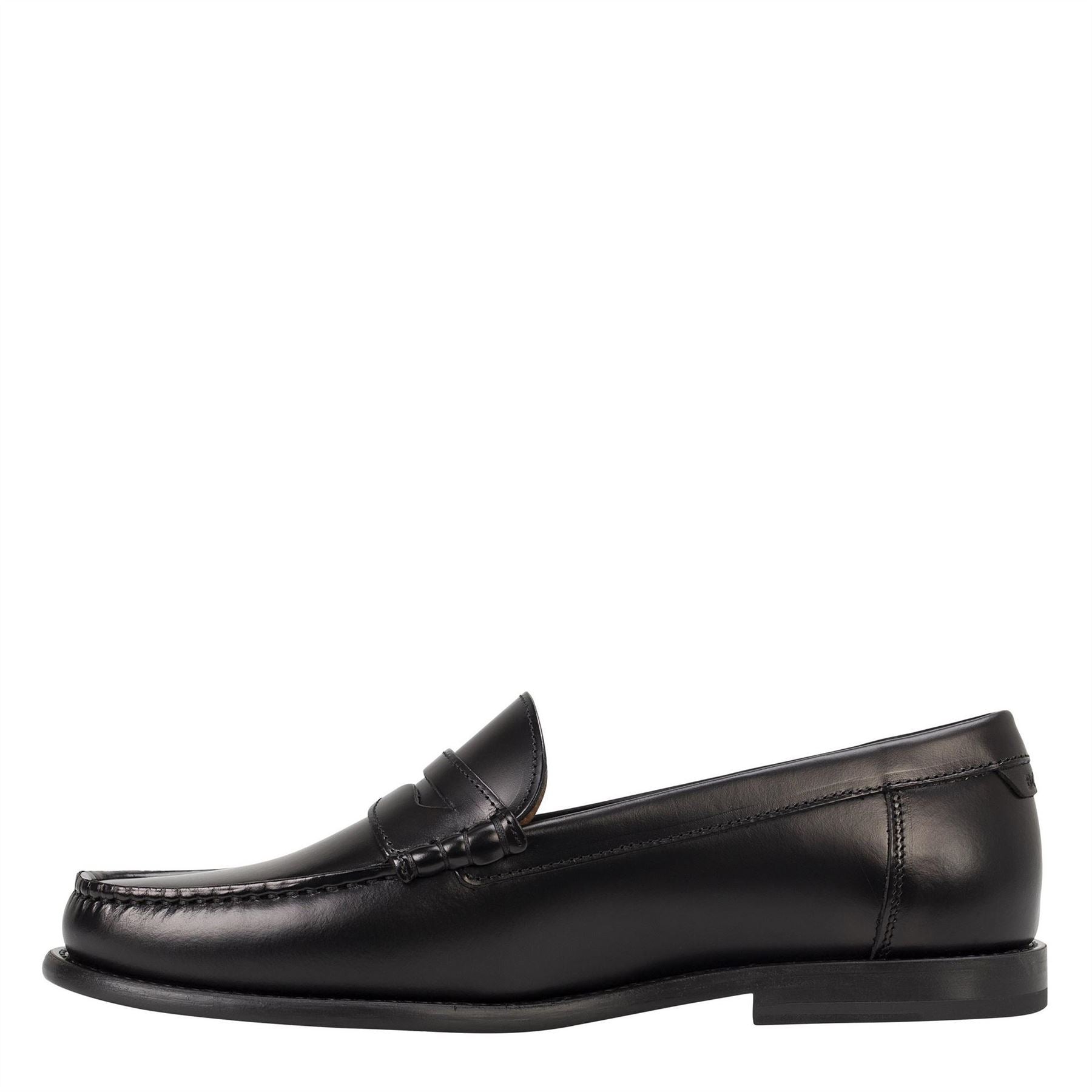 Boss Tevan Mocc Penny Loafers with Low Heel