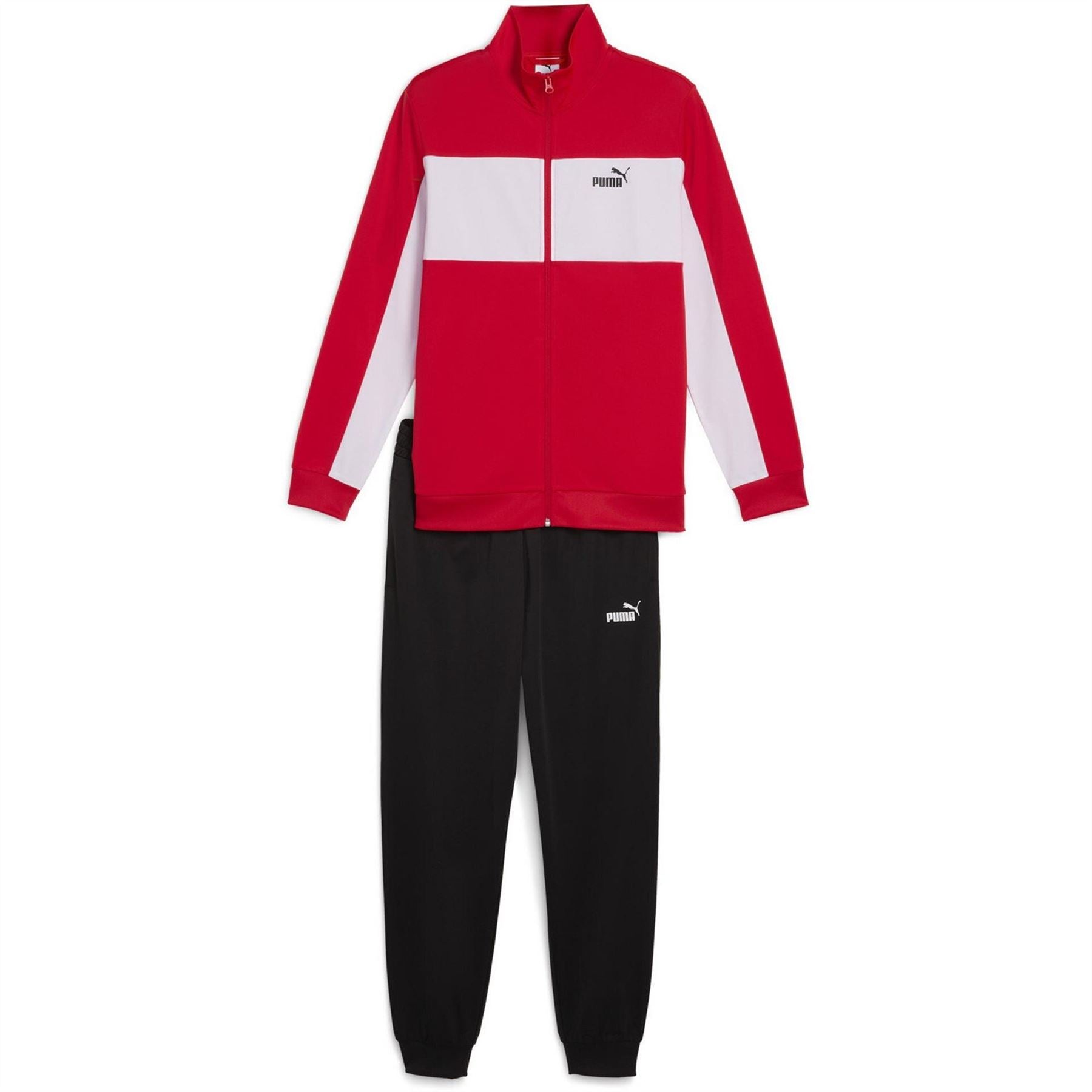 Puma Colorblock Suit Poly Tracksuit