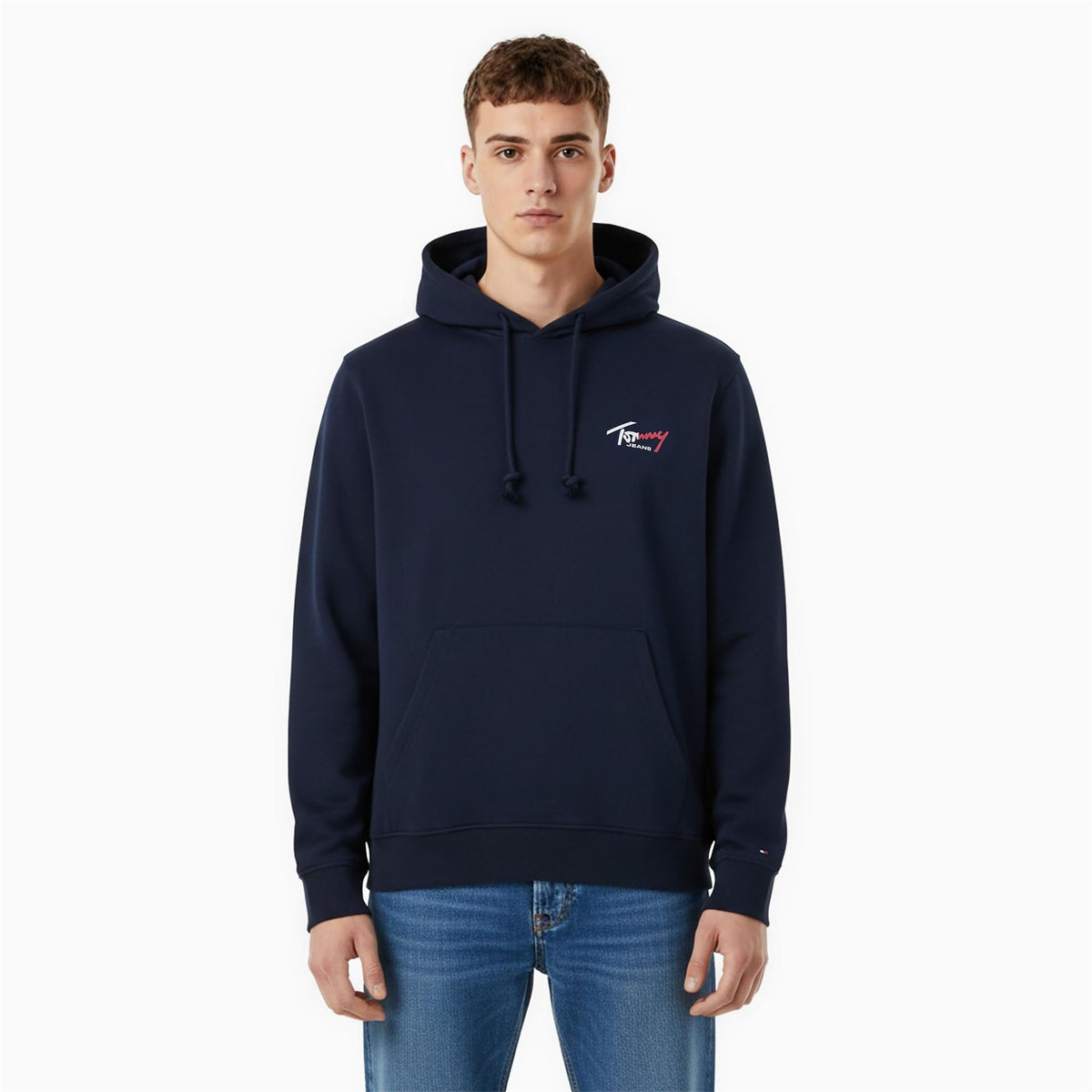 Tommy Jeans Regular Signature Over The Head Hoodie