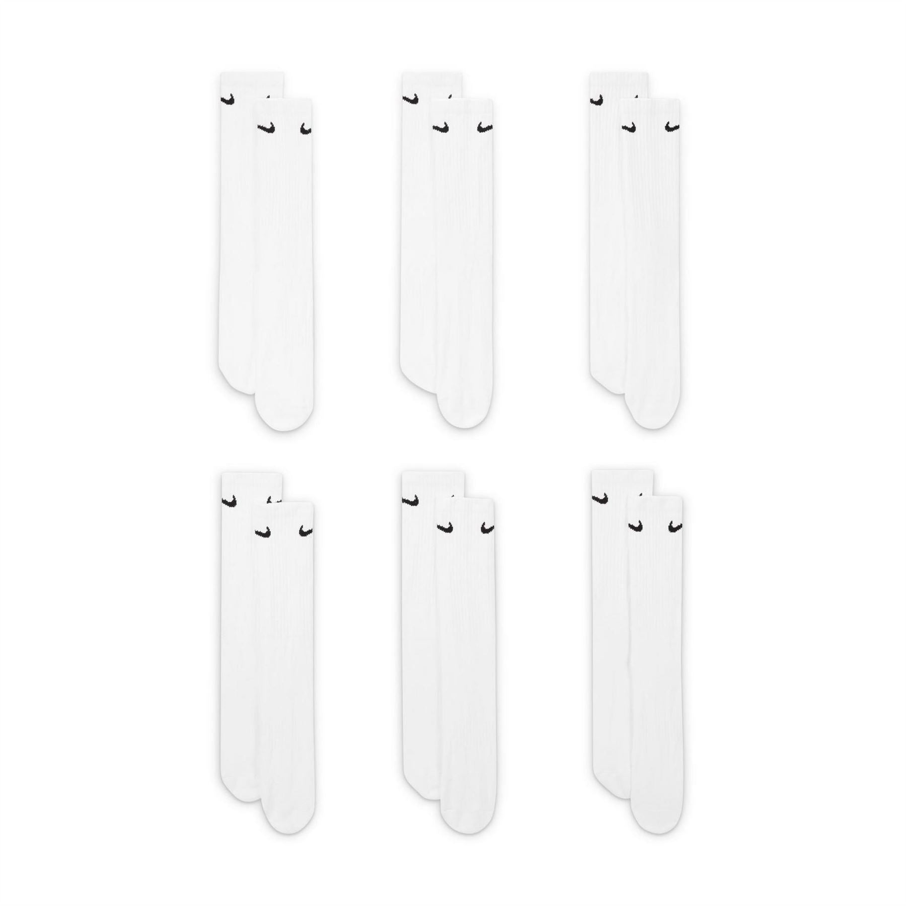 Nike 6pk Crew Sox