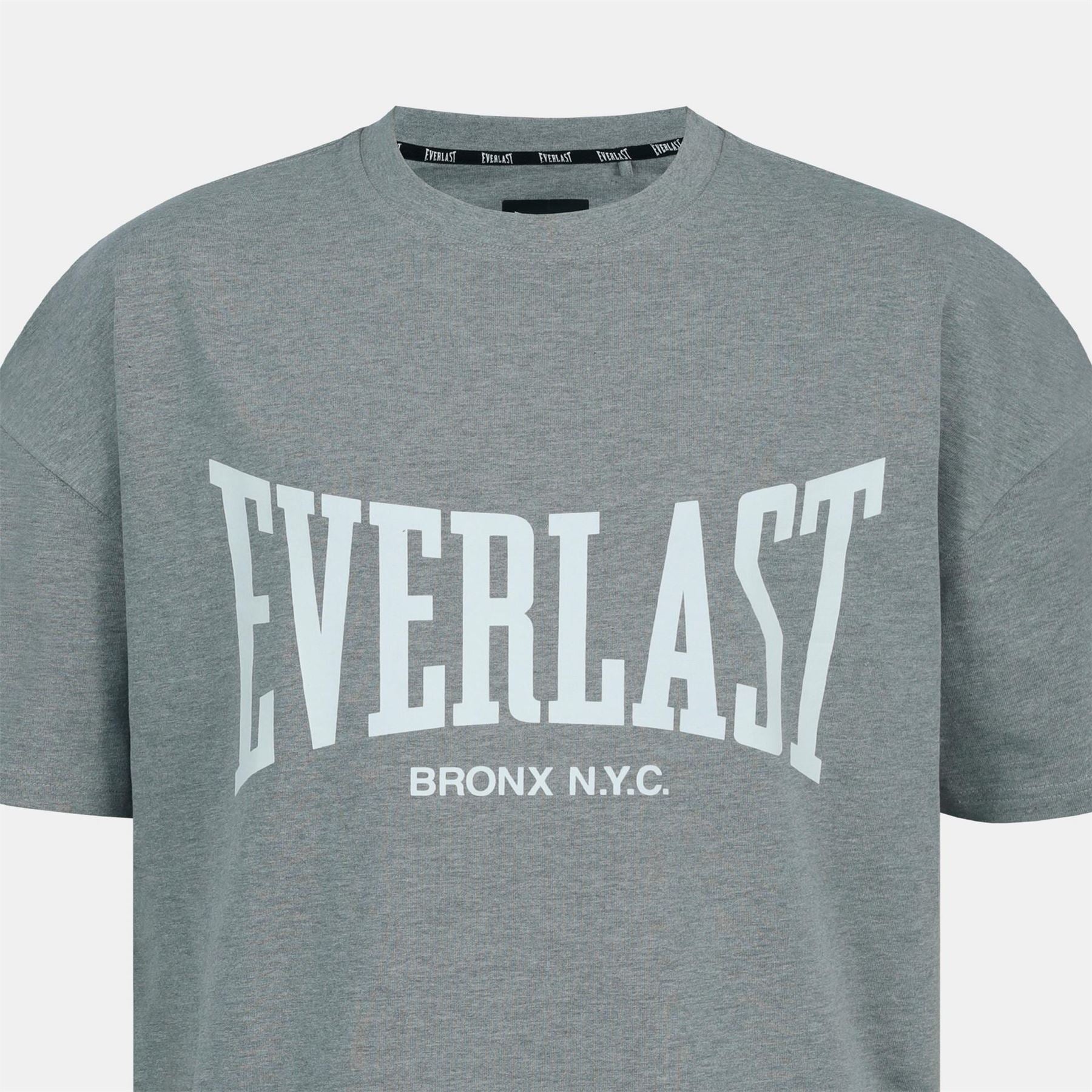 Everlast Graphic Cotton Short Sleeve Oversized Fit T-Shirt