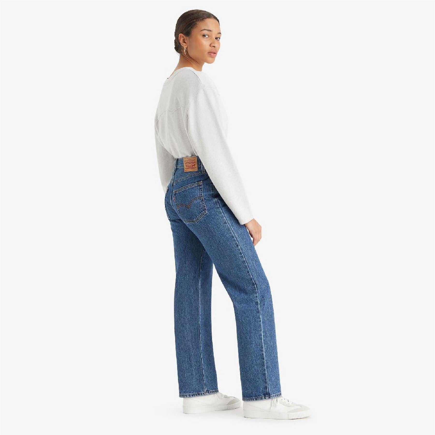 Levis Baggy High Rise Five Pocket Jeans