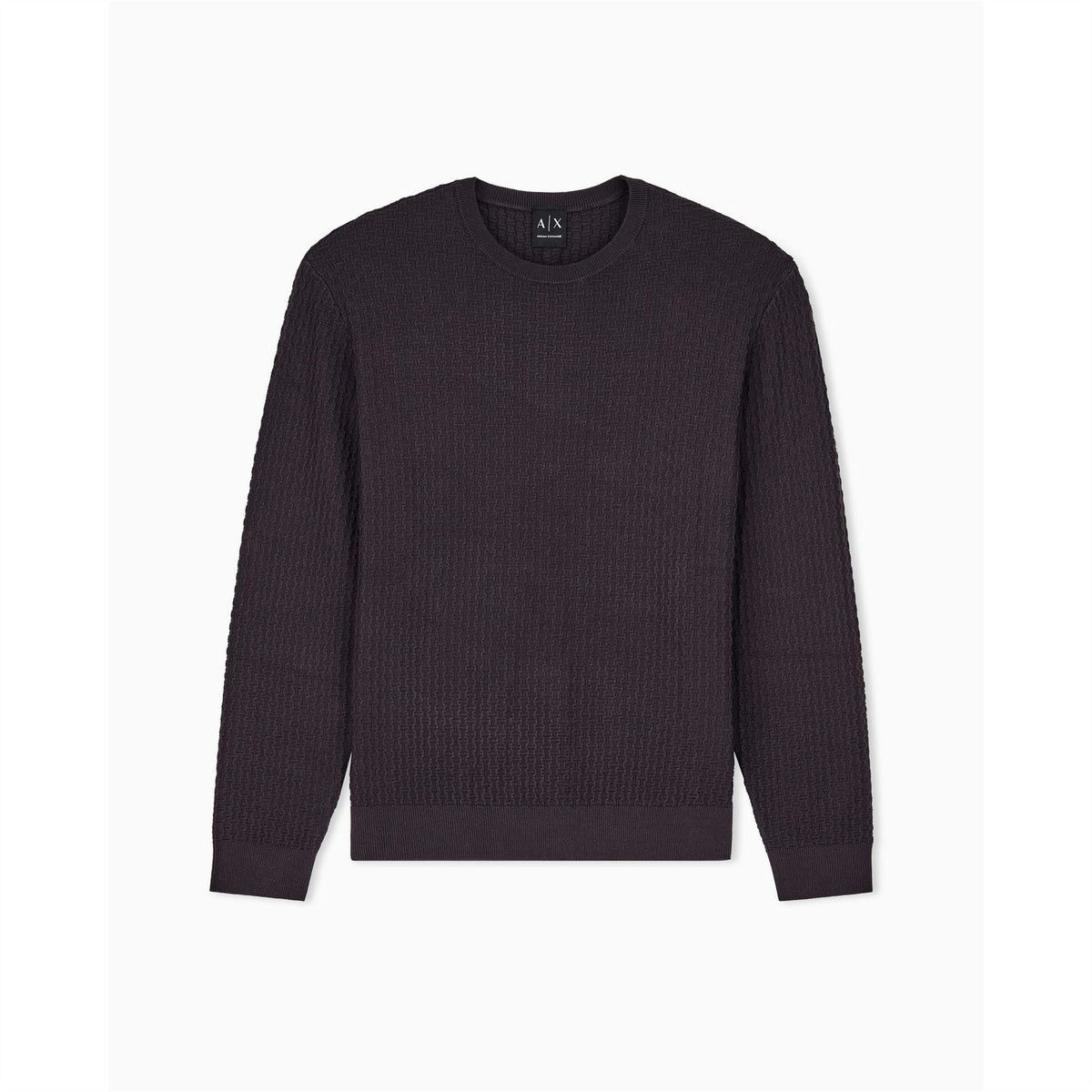 Armani Exchange Crew Neck Long Sleeve Regular Fit Sweater