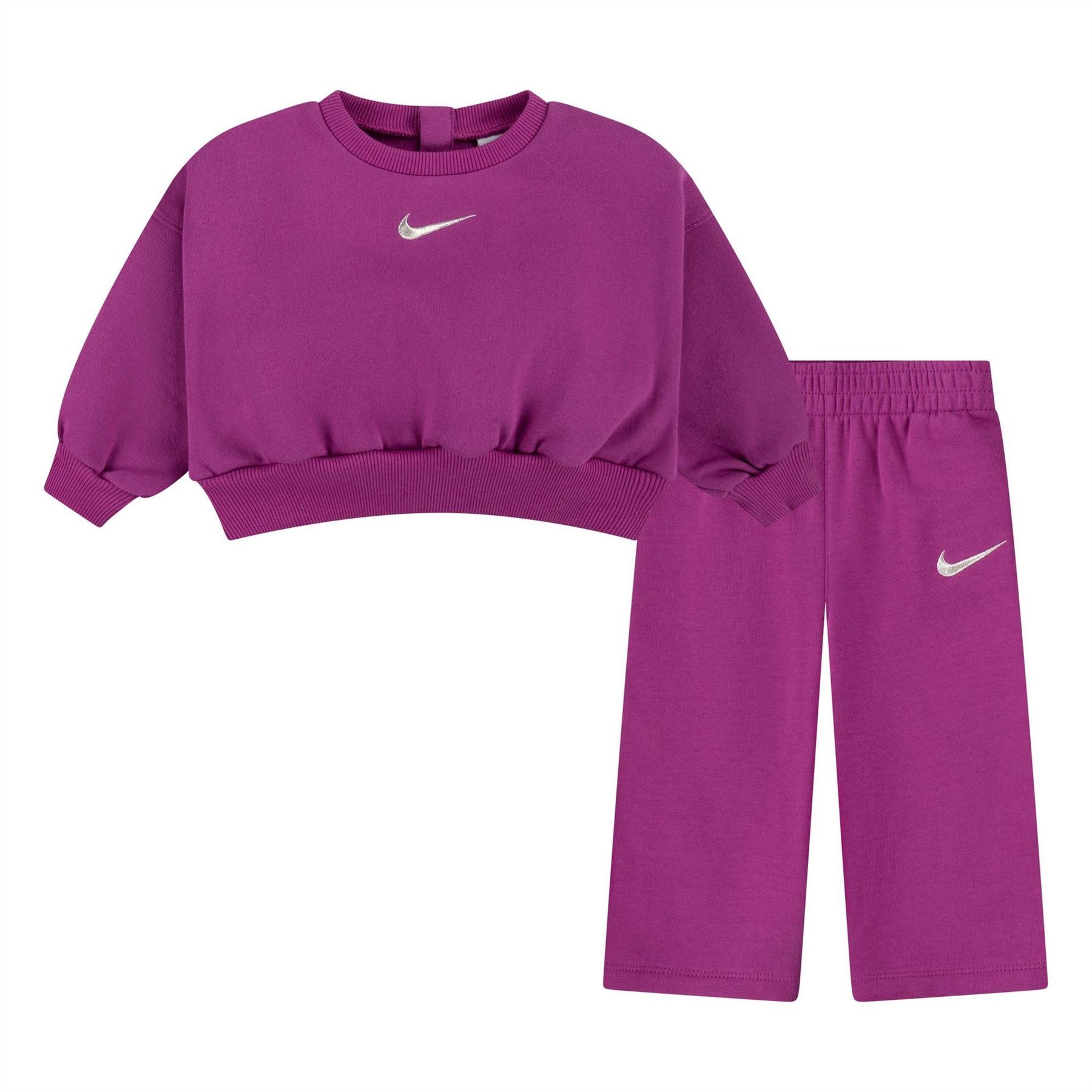 Nike Shine Crew Pant Top And Trouser Pyjama Set
