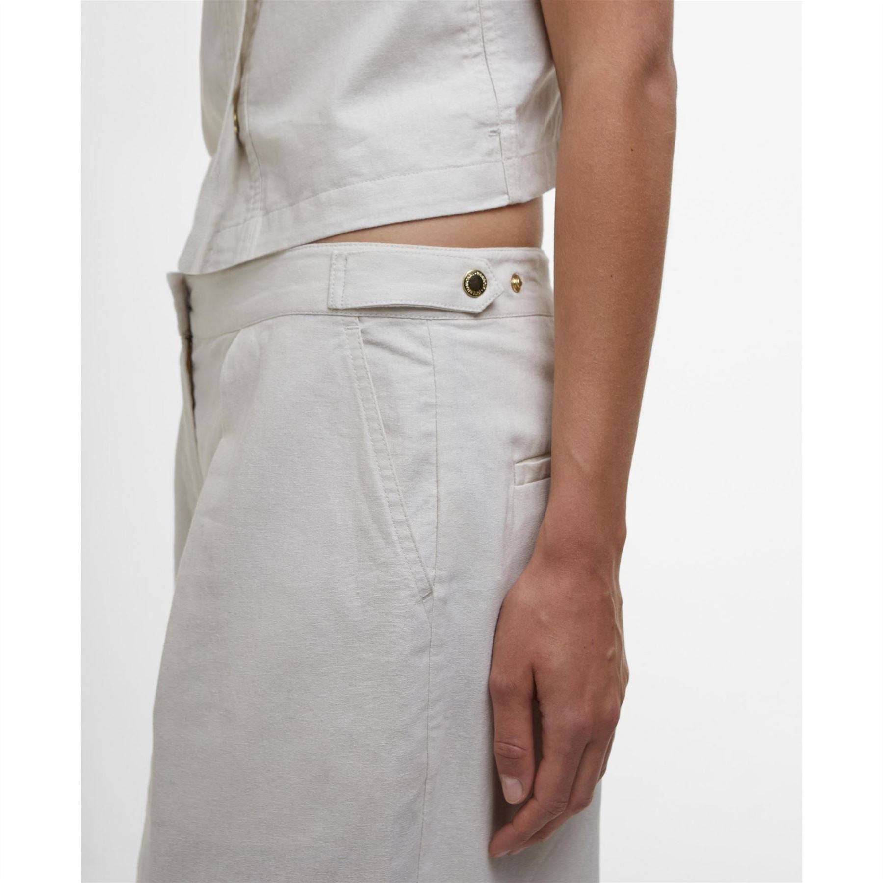 Barbour International Wide Leg Trousers