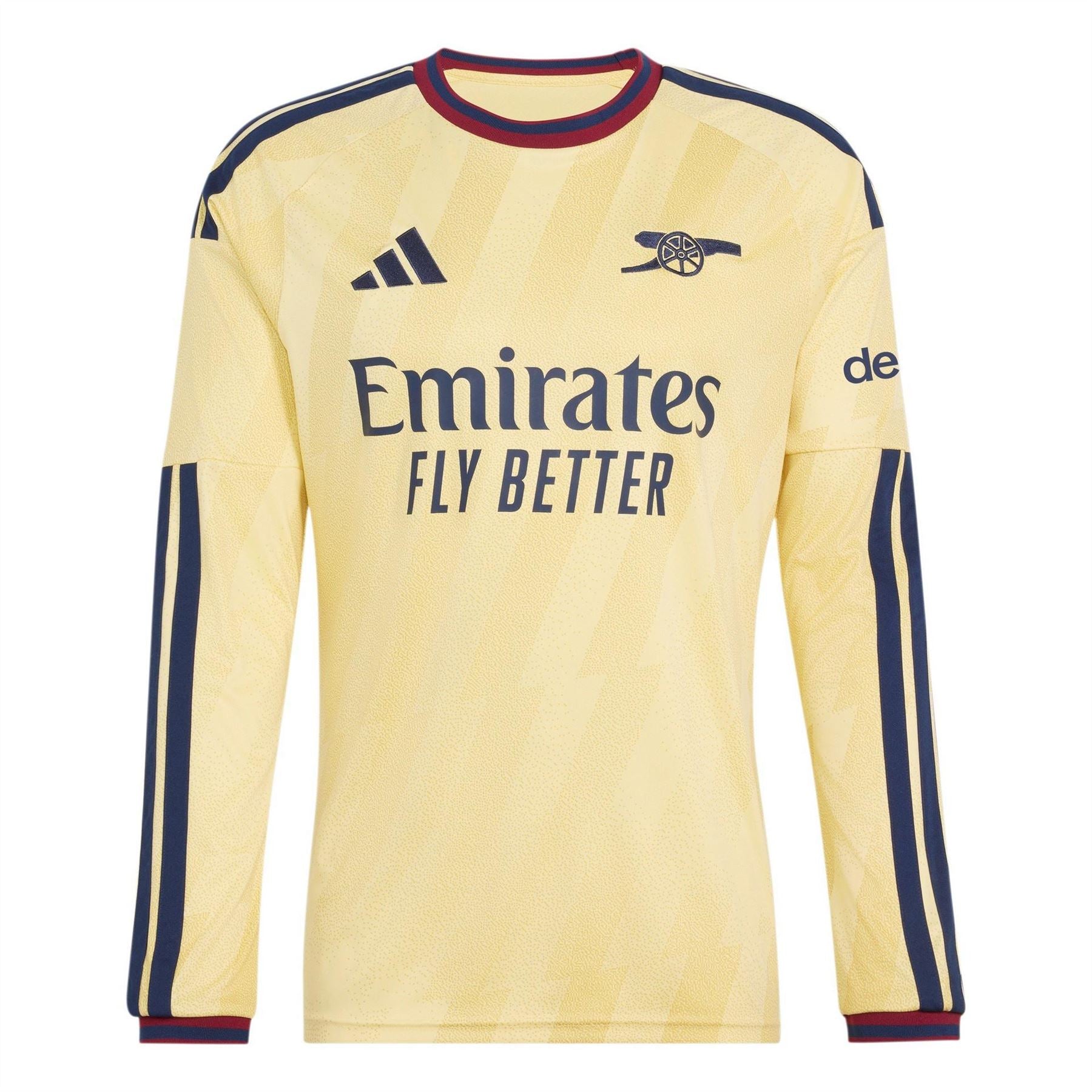 adidas Arsenal Third 24 25 Long Sleeve Slim Fit Football Shirt