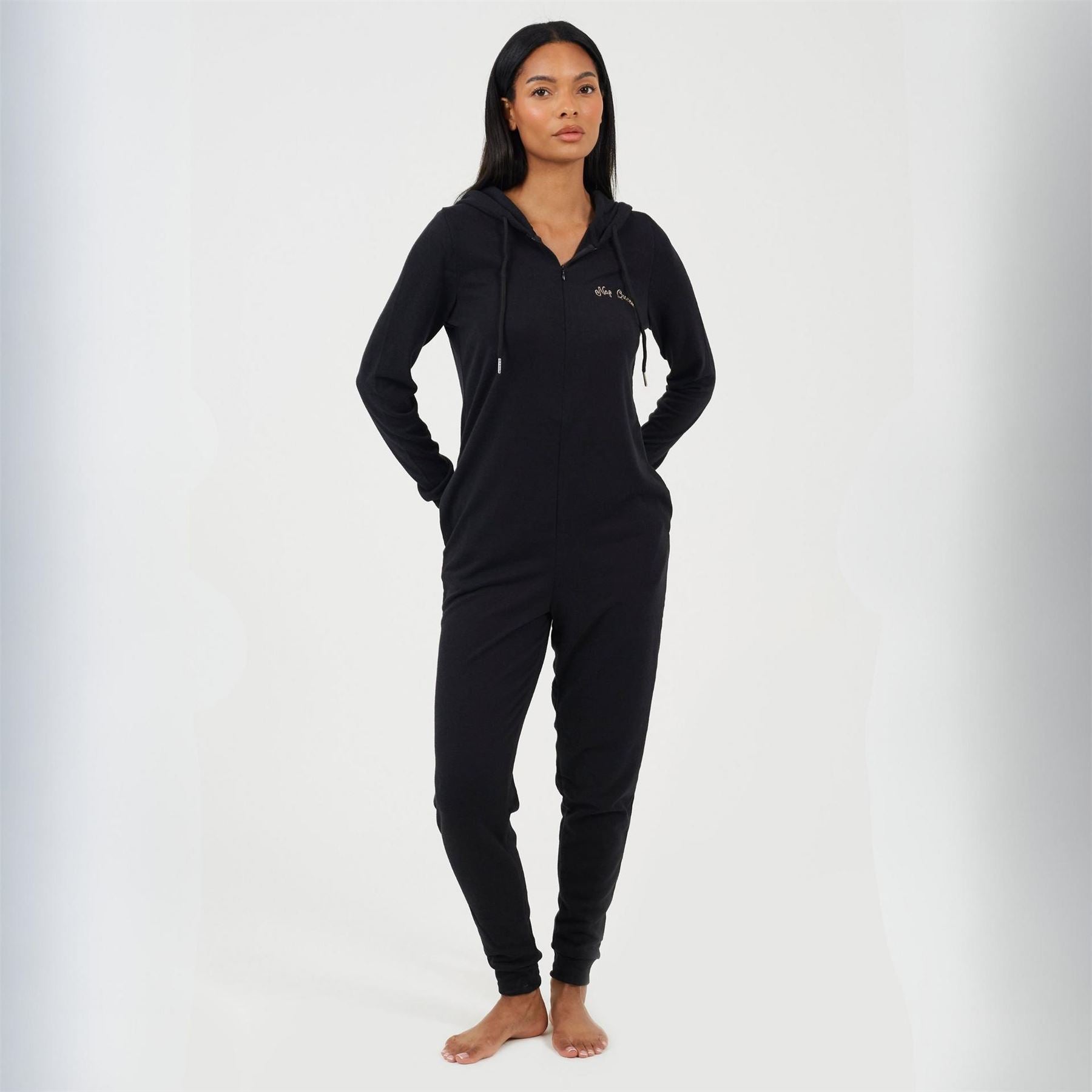 Brave Soul Womens Nap Queen Slim Fit Onesie With 3d Crown