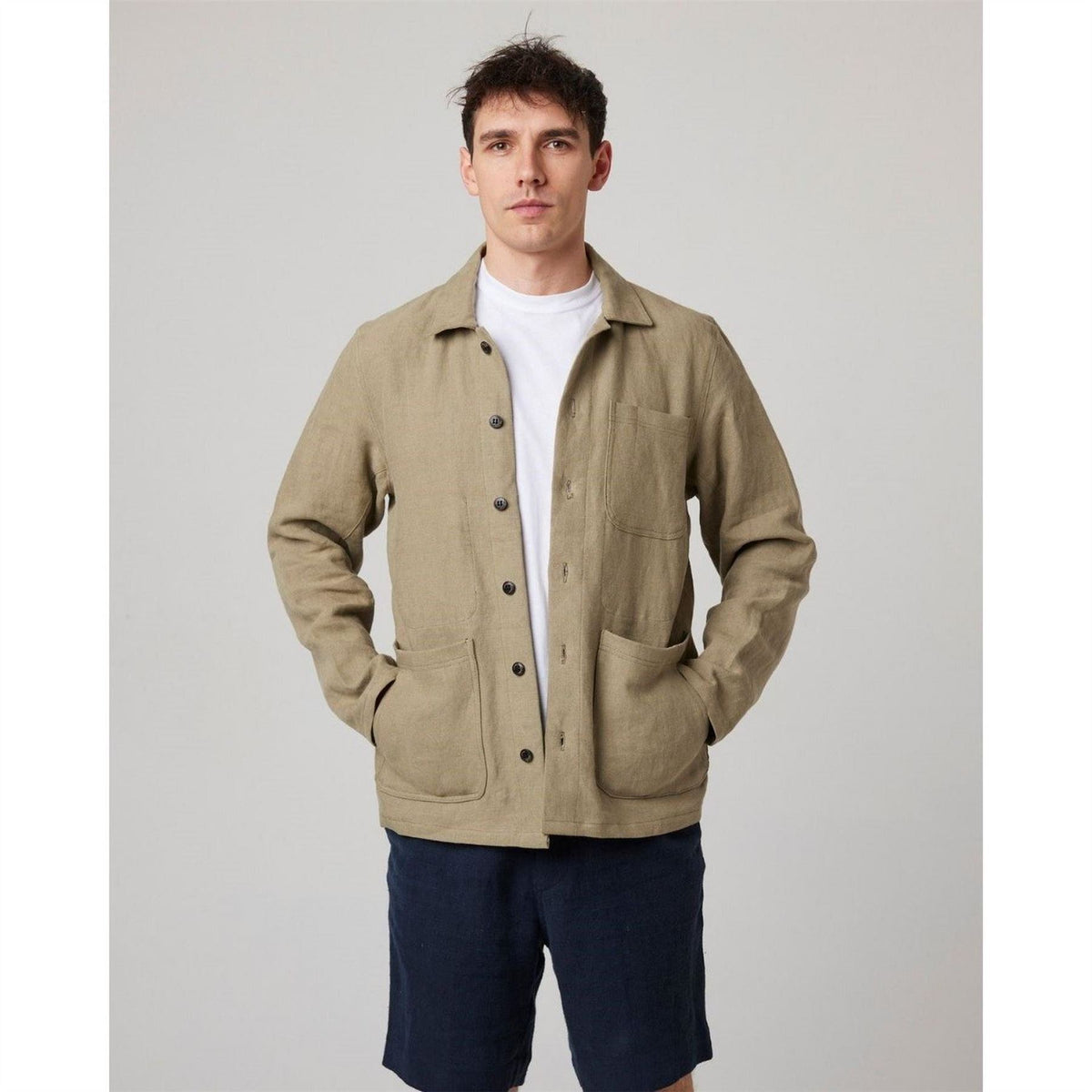 Peregrine Windsor Linen Shacket
