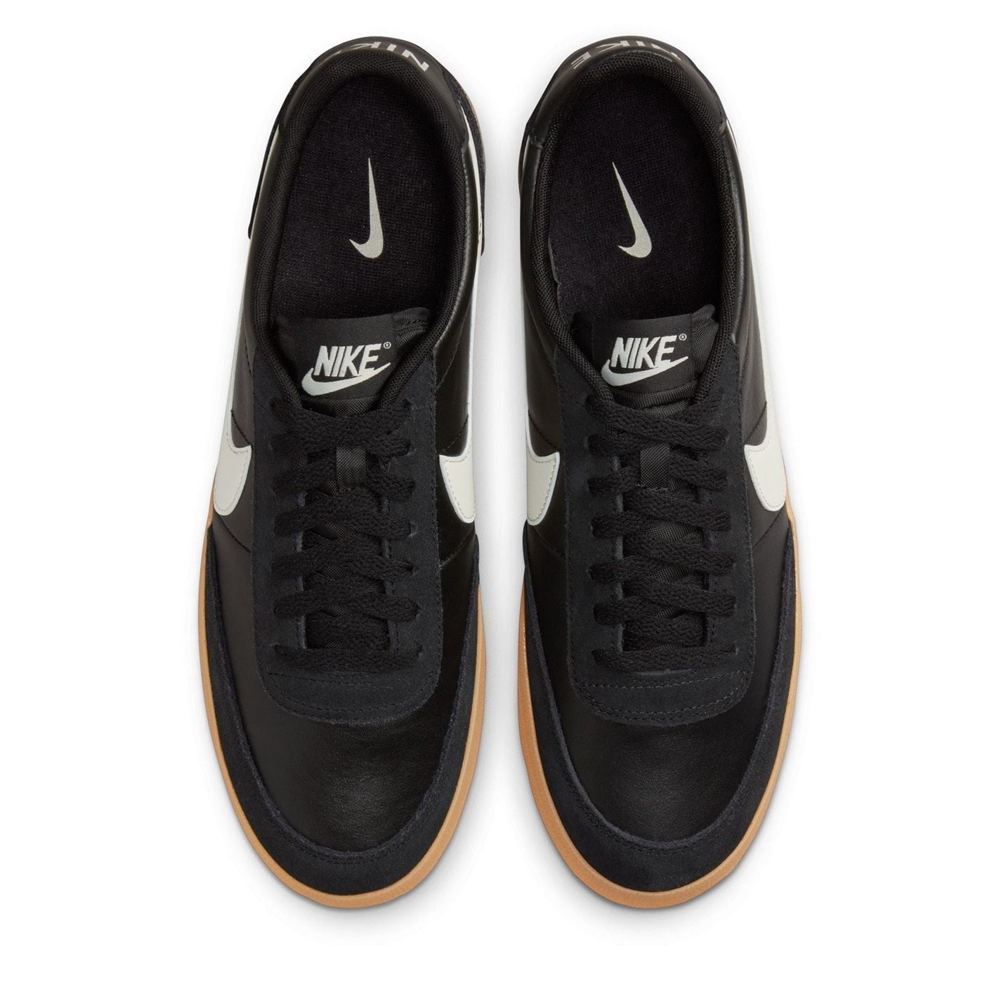 Nike Leather Low Top Flat Heel Sneakers