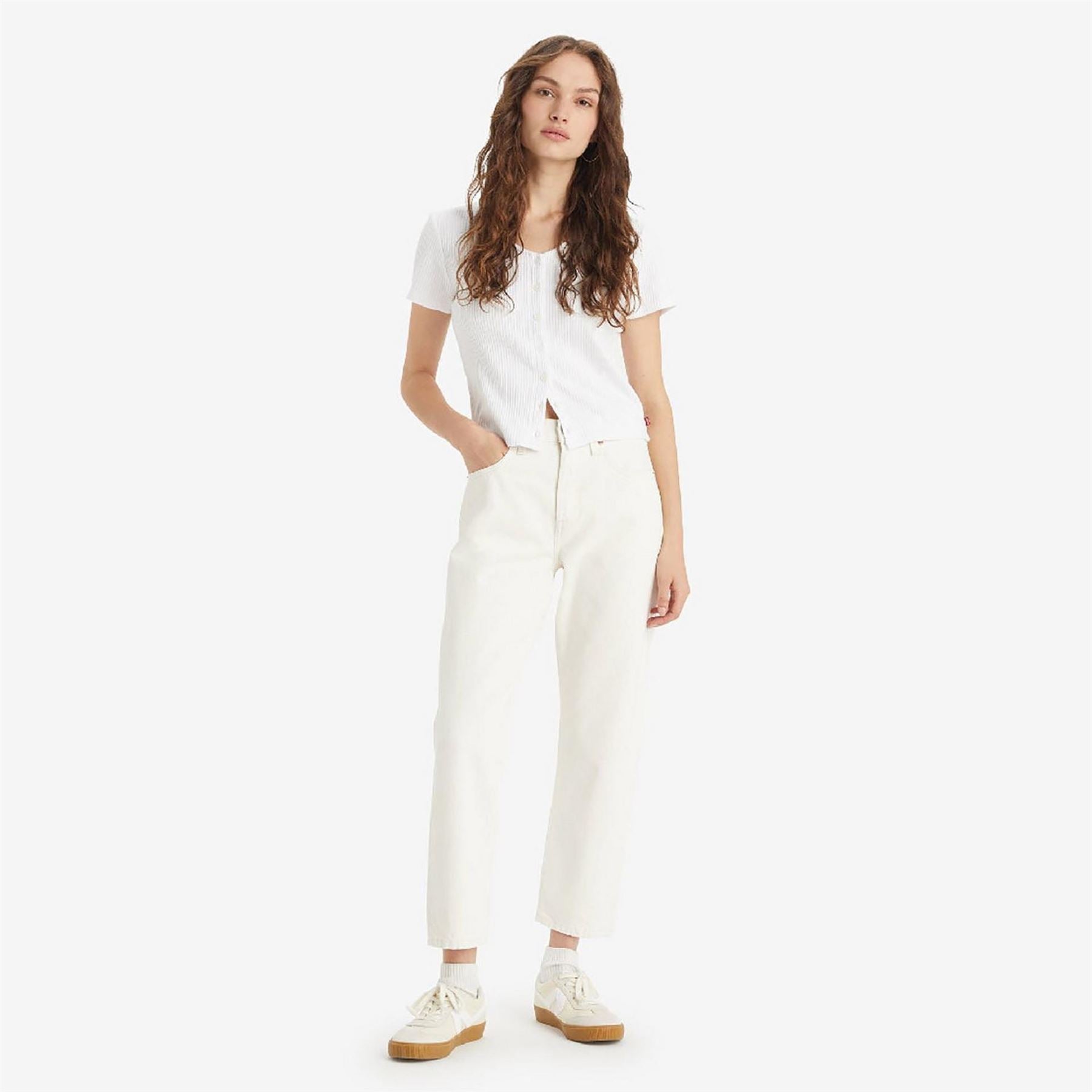 Levis 501 Crop Long Live The Queen