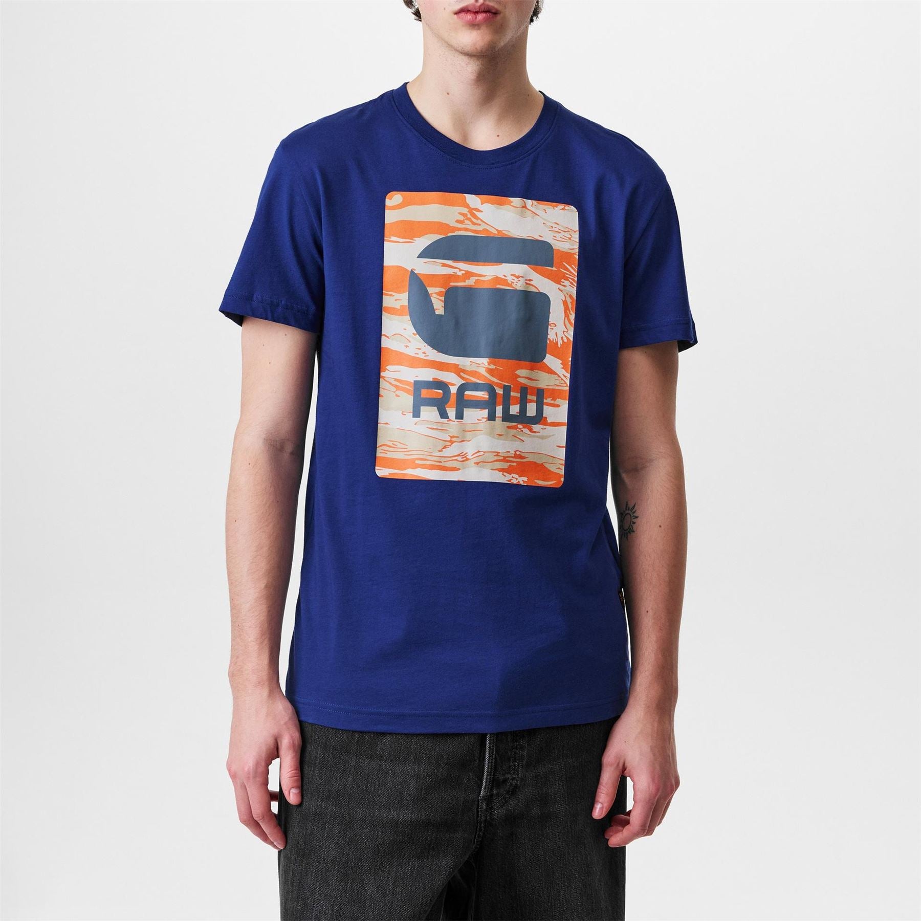 G Star Camo Large Genie Regular Fit T-Shirt