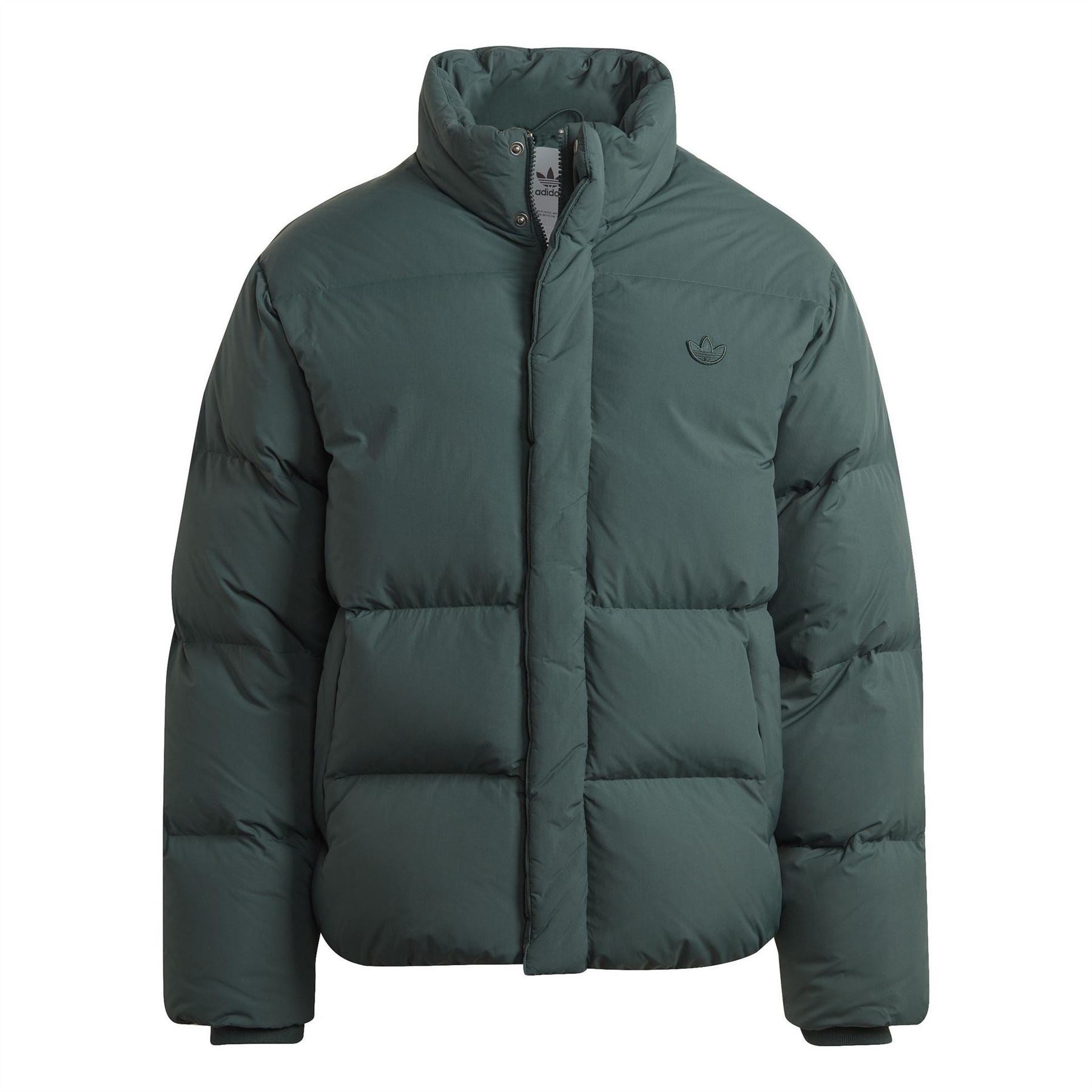 adidas Originals Collared Neck Relaxed Fit Down Jacket